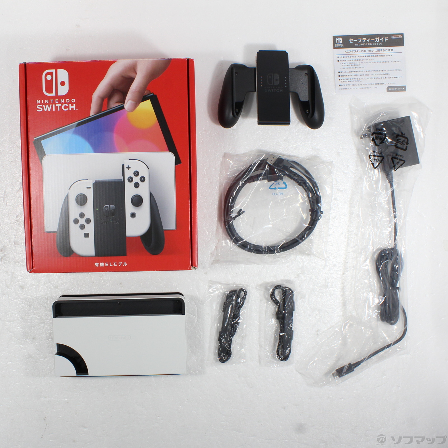 【海外限定】 中古品〕 Nintendo Switch 有機ELモデル Joy-Con(L)／(R Nintendo Switch