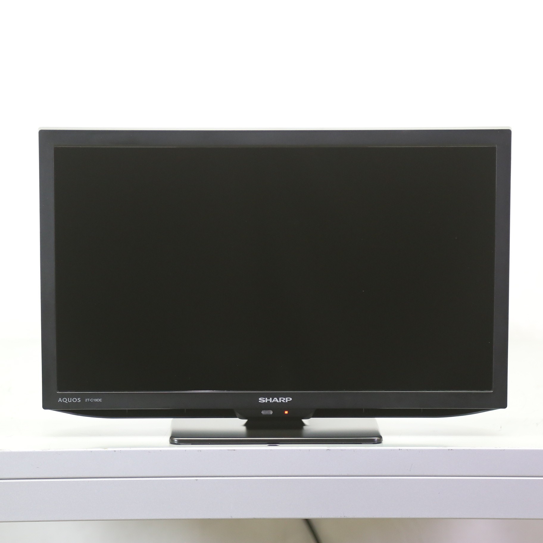 中古】〔展示品〕 液晶テレビ AQUOS ブラック系 2T-C19DEB ［19V