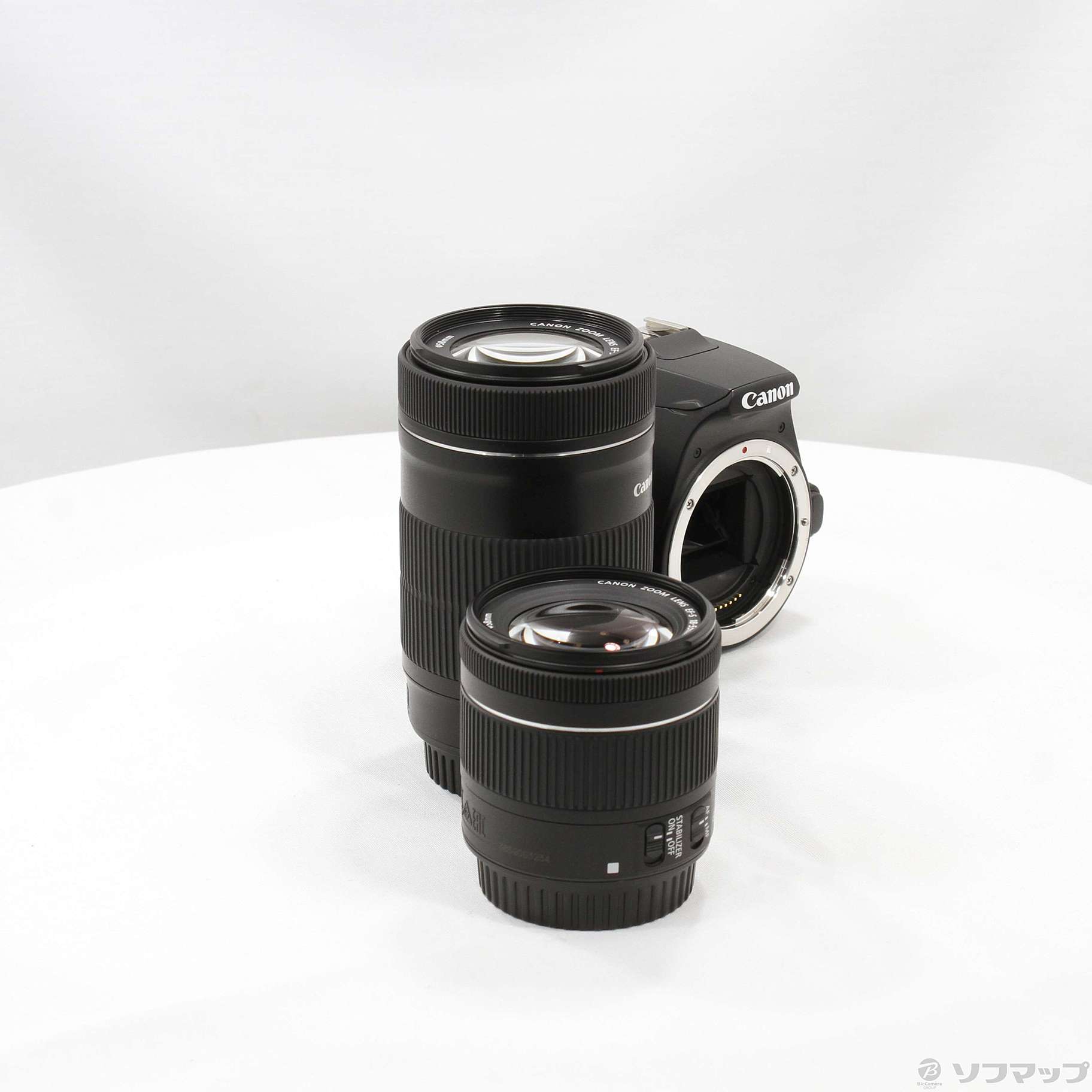 中古】セール対象品 EOS Kiss X10 ダブルズームキット ブラック