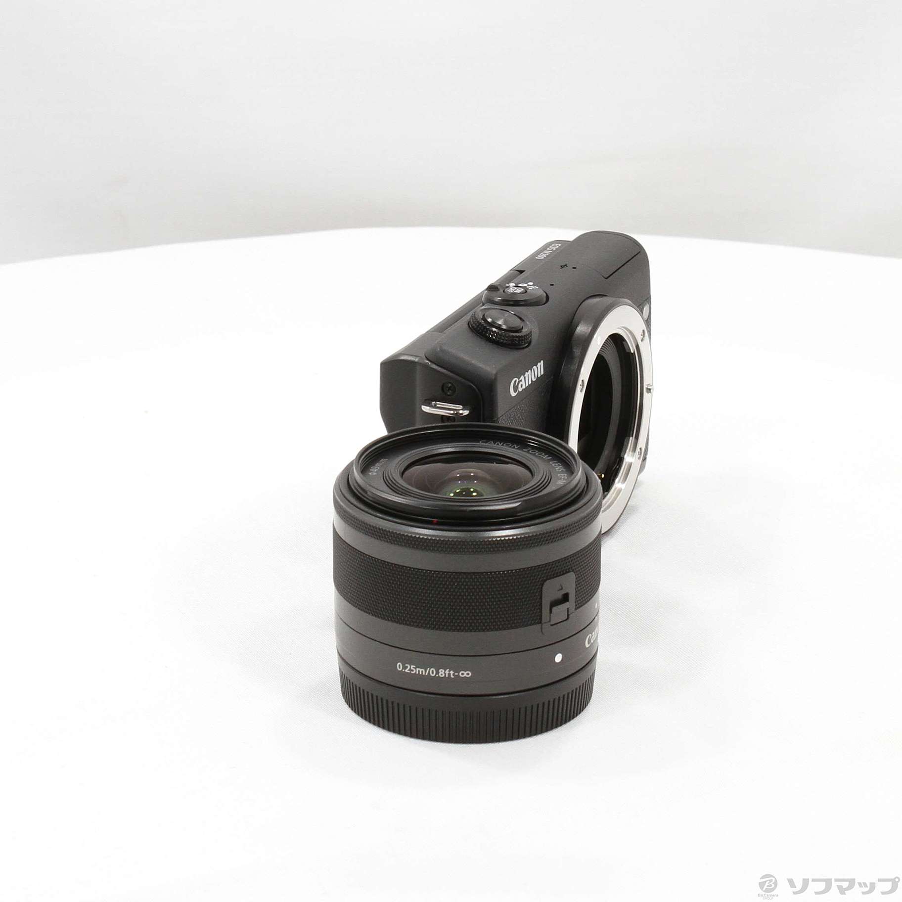 中古】EOS M200 EF-M15-45 IS STM レンズキット ブラック