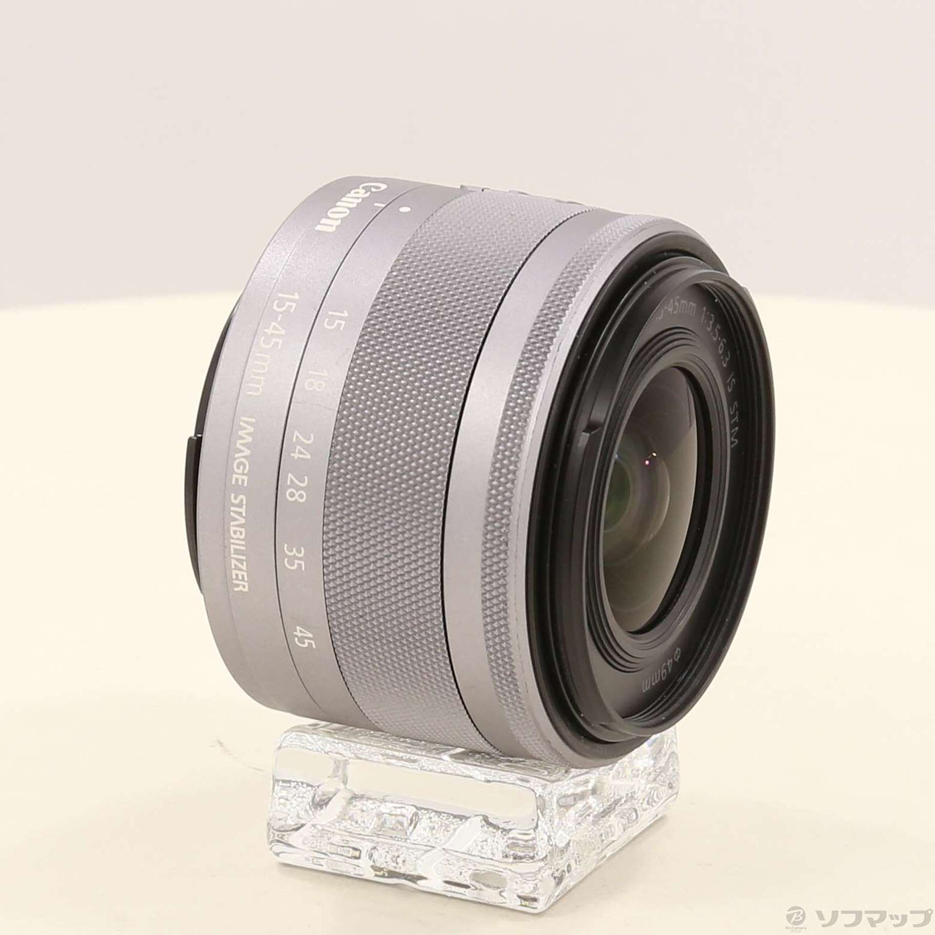 中古】EF-M 15-45mm F3.5-6.3 IS STM SL シルバー [2133063371522 