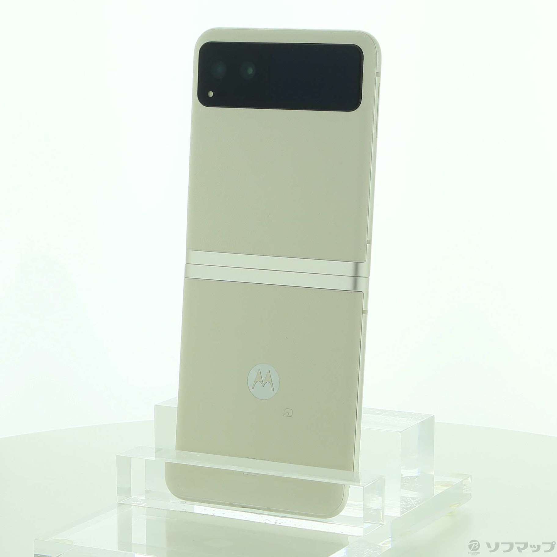 中古】〔展示品〕 motorola razr 40 256GB バニラクリーム PAYC0001JP 