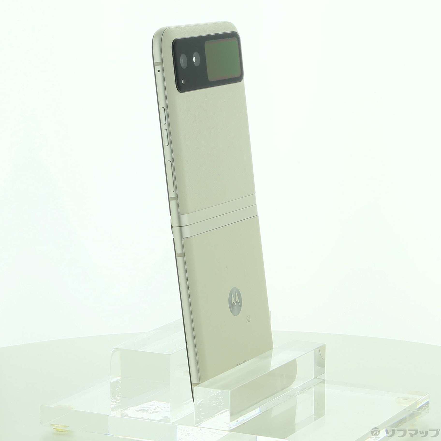中古】〔展示品〕 motorola razr 40 256GB バニラクリーム PAYC0001JP