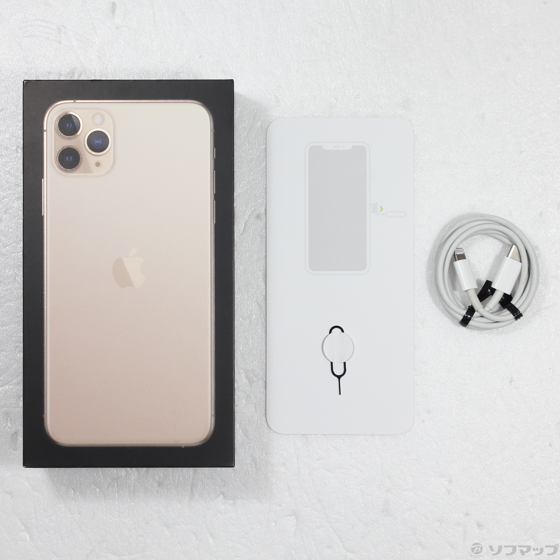 中古】iPhone11 Pro Max 64GB ゴールド MWHG2J／A SIMフリー