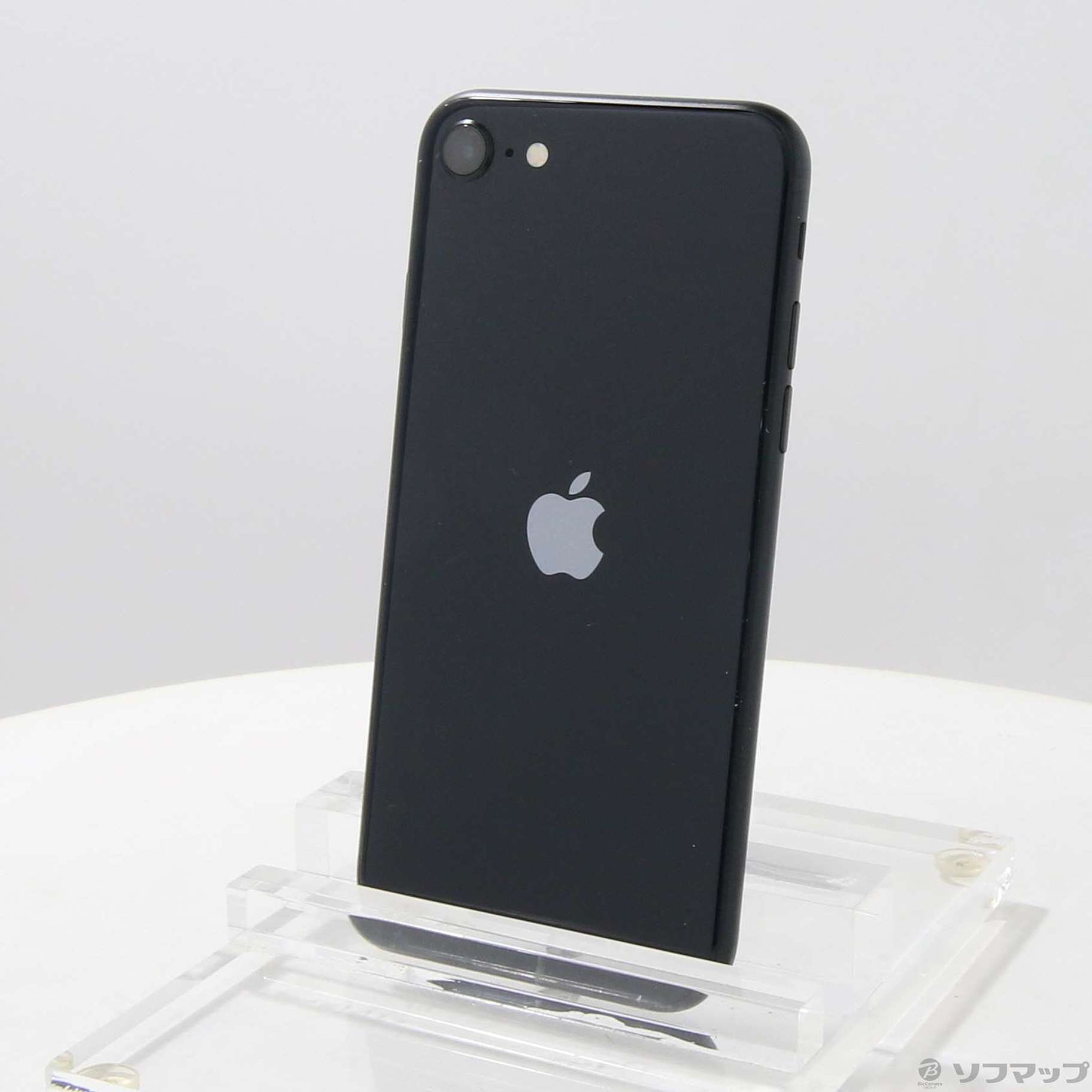 中古】iPhone SE 第3世代 128GB ミッドナイト MMYF3J／A SIM