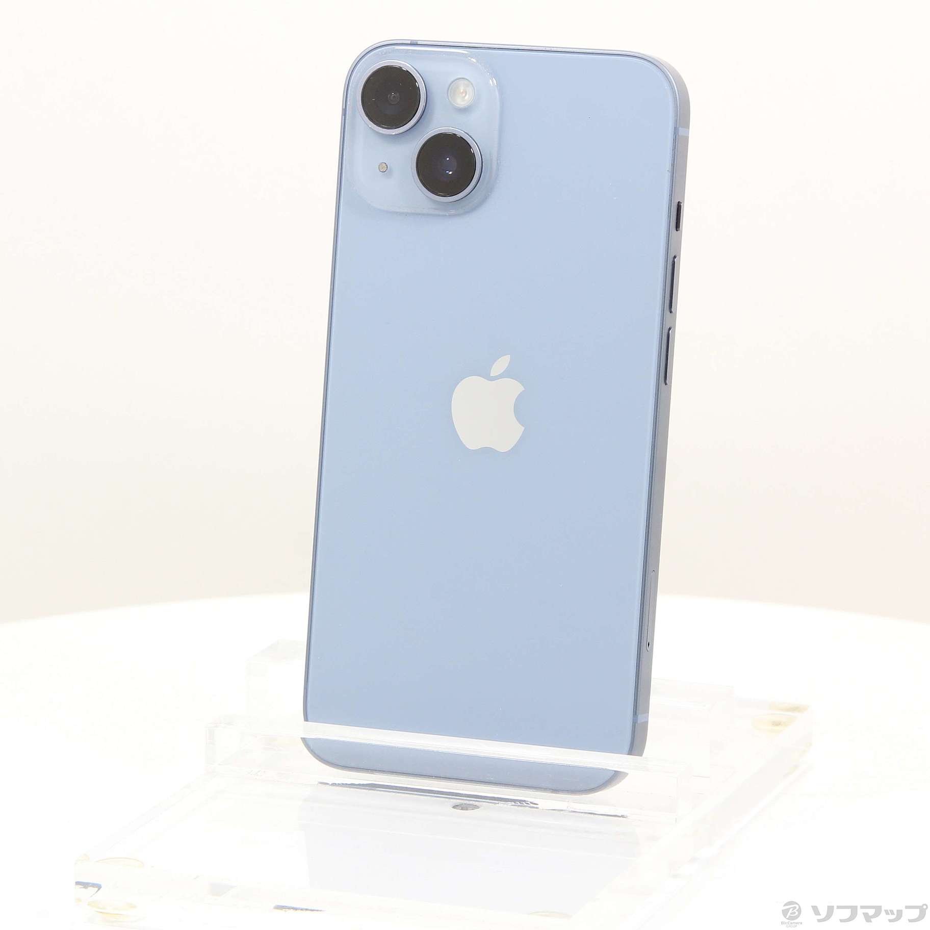 中古】iPhone14 256GB ブルー MPWN3J／A SIMフリー ［6.1インチ有機EL  