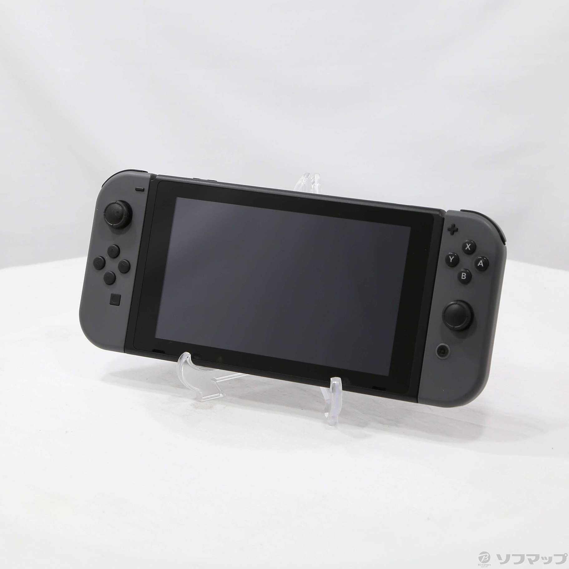 中古】Nintendo Switch Joy-Con (L) ／ (R) グレー (2019年8月モデル  