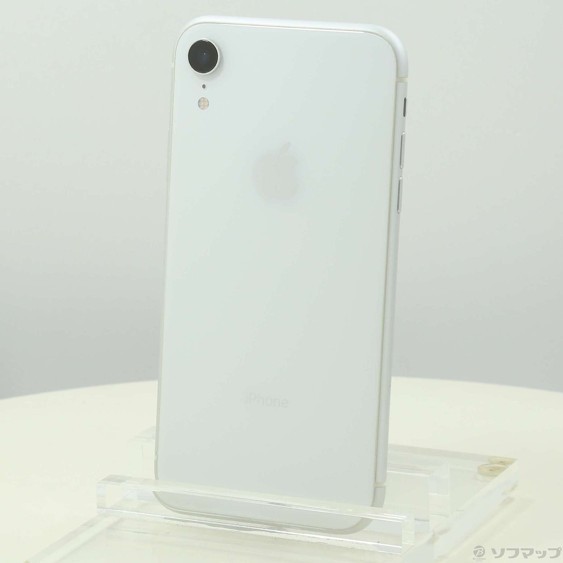 超美品 国内版 SIMフリー iPhoneXR　64GB ホワイト色 ムスビー｜SIMフリー iPhoneXR 64GB ホワイト 電池80% 送料無料