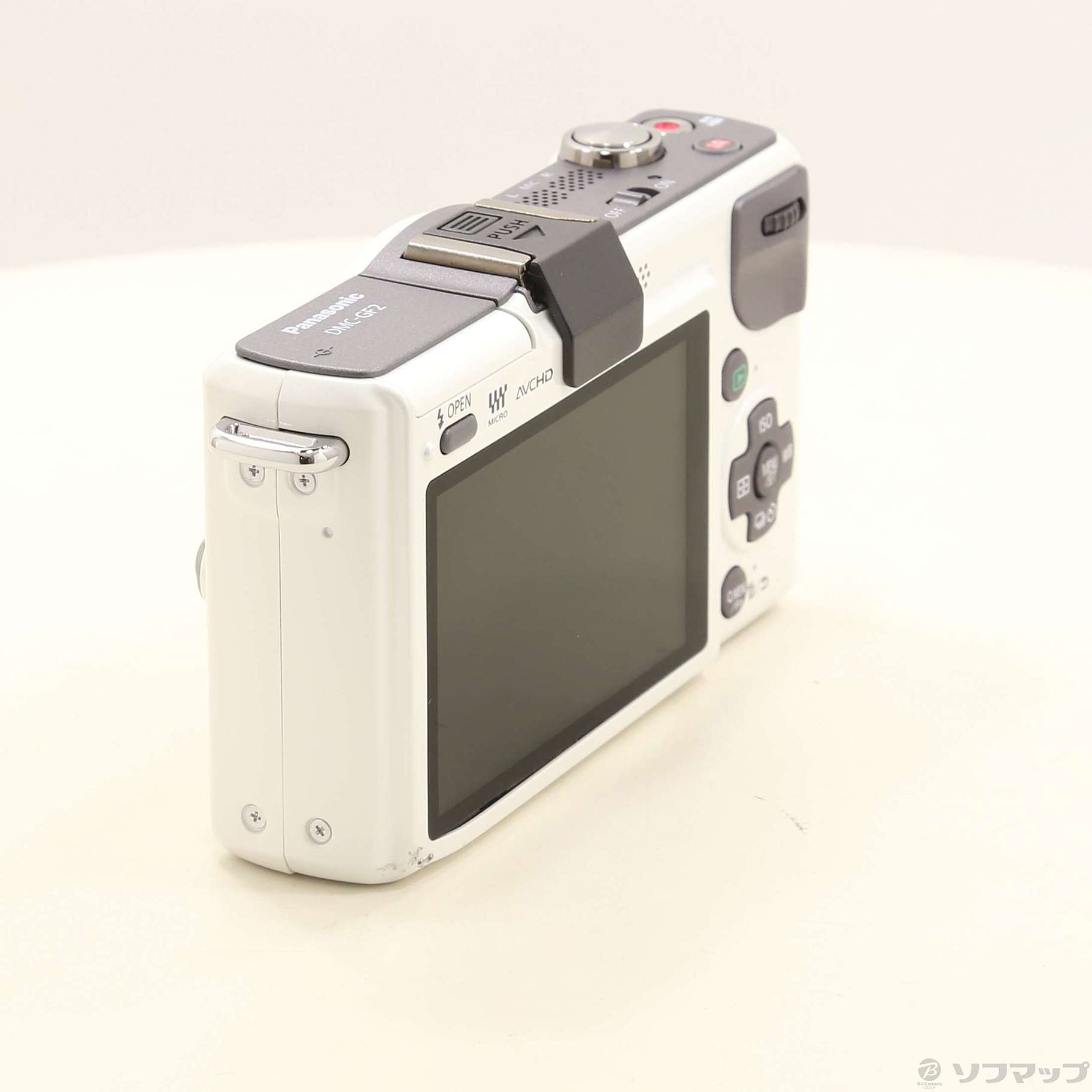 消費税無し DMC-GF2-W 中古】LUMIX ボディ (1210万画素 (シェルホワイト) デジタルカメラ