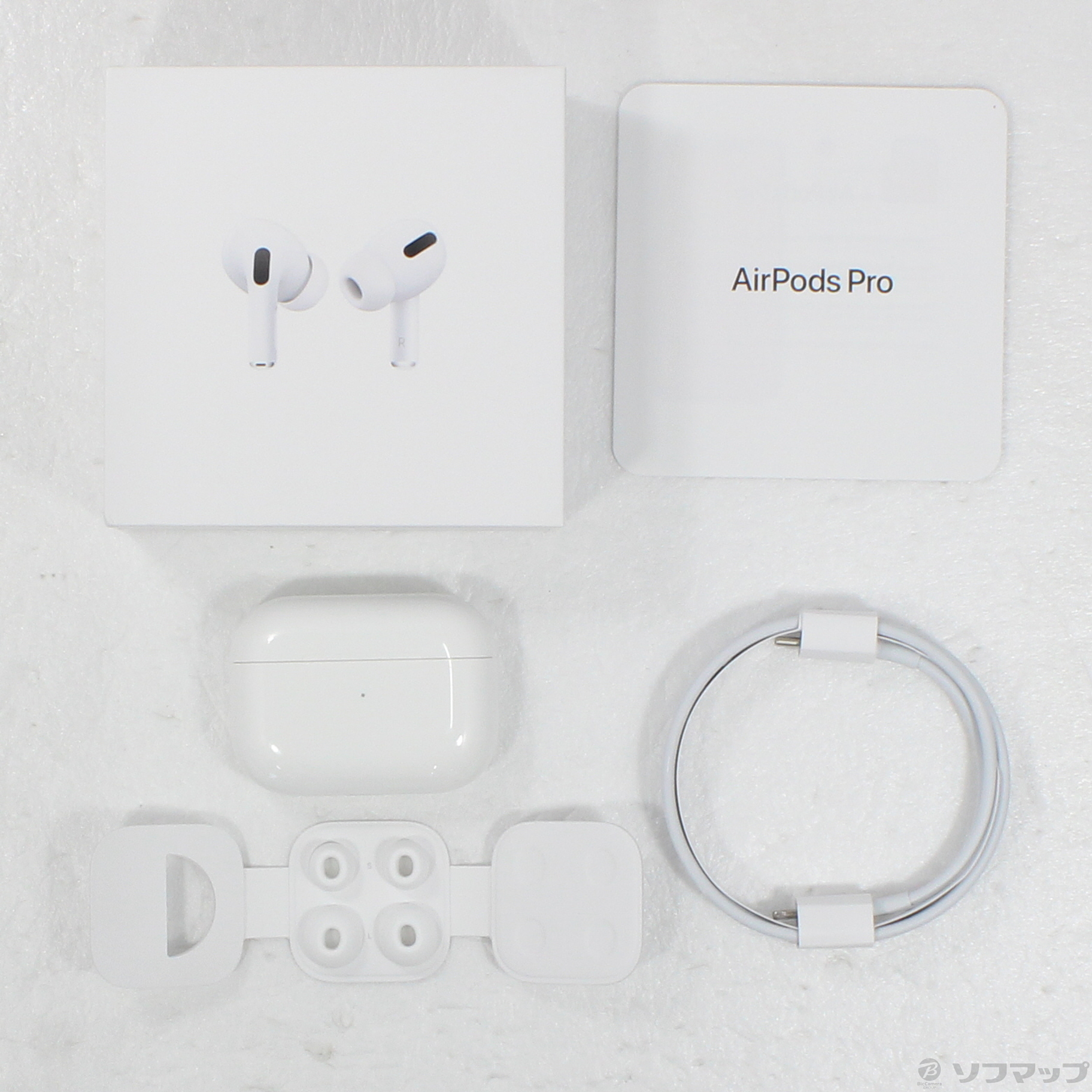 中古】AirPods Pro 第1世代 MWP22J／A ノイズあり