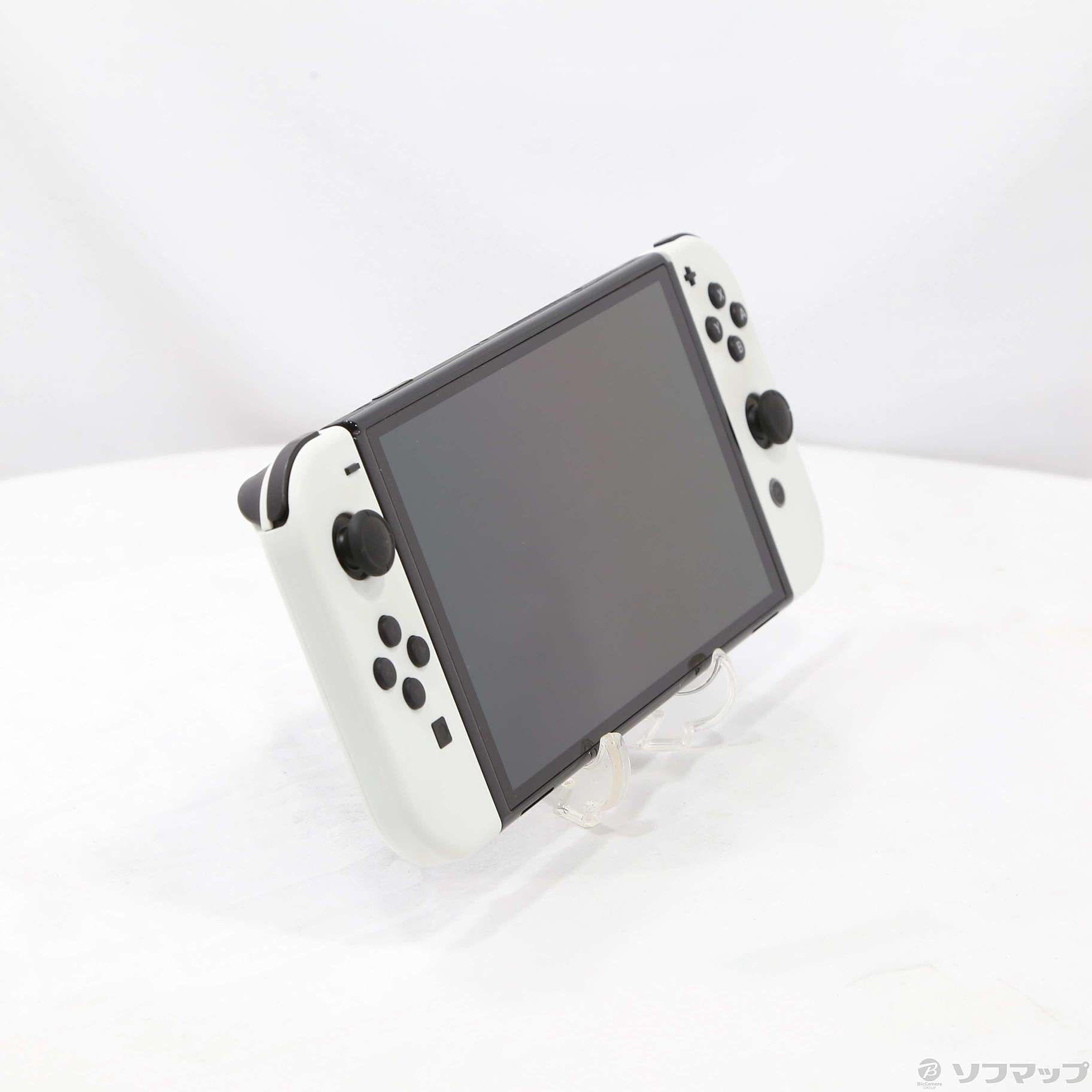 中古】Nintendo Switch 有機ELモデル Joy-Con(L)／(R) ホワイト