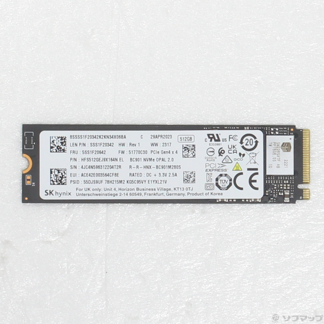 中古】HFS512GEJ9X164N [2133063669407] - リコレ！|ビックカメラ