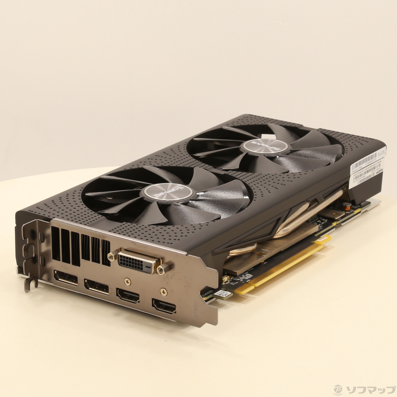 中古品〕 SAPPHIRE PULSE RADEON RX 570 8G GDDR5 DUAL HDMI