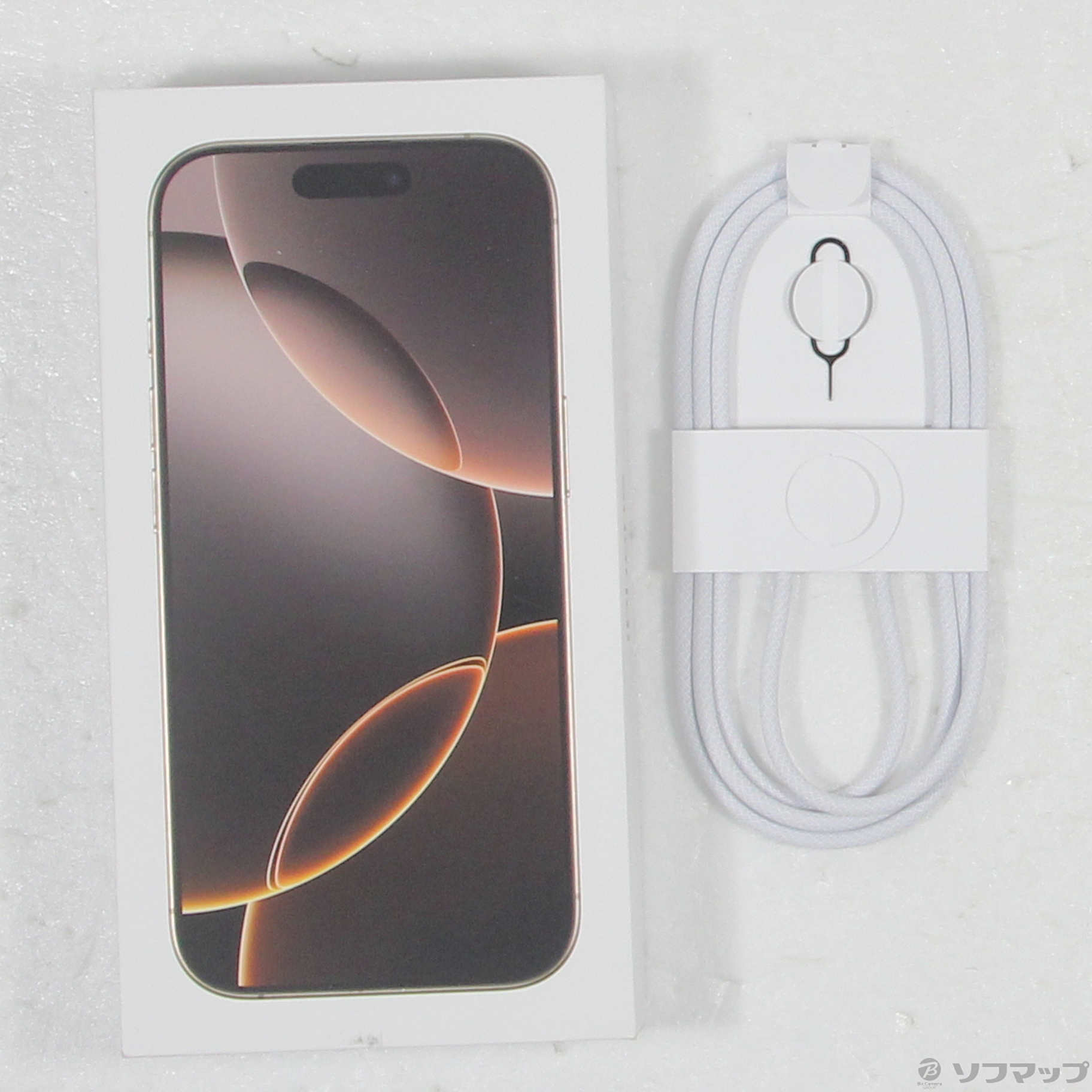 中古】iPhone16 Pro 128GB デザートチタニウム MYMX3J／A SIM