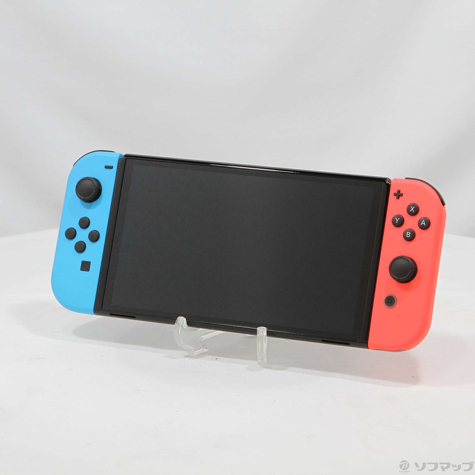 中古】Nintendo Switch 有機ELモデル Joy-Con(L) ネオンブルー