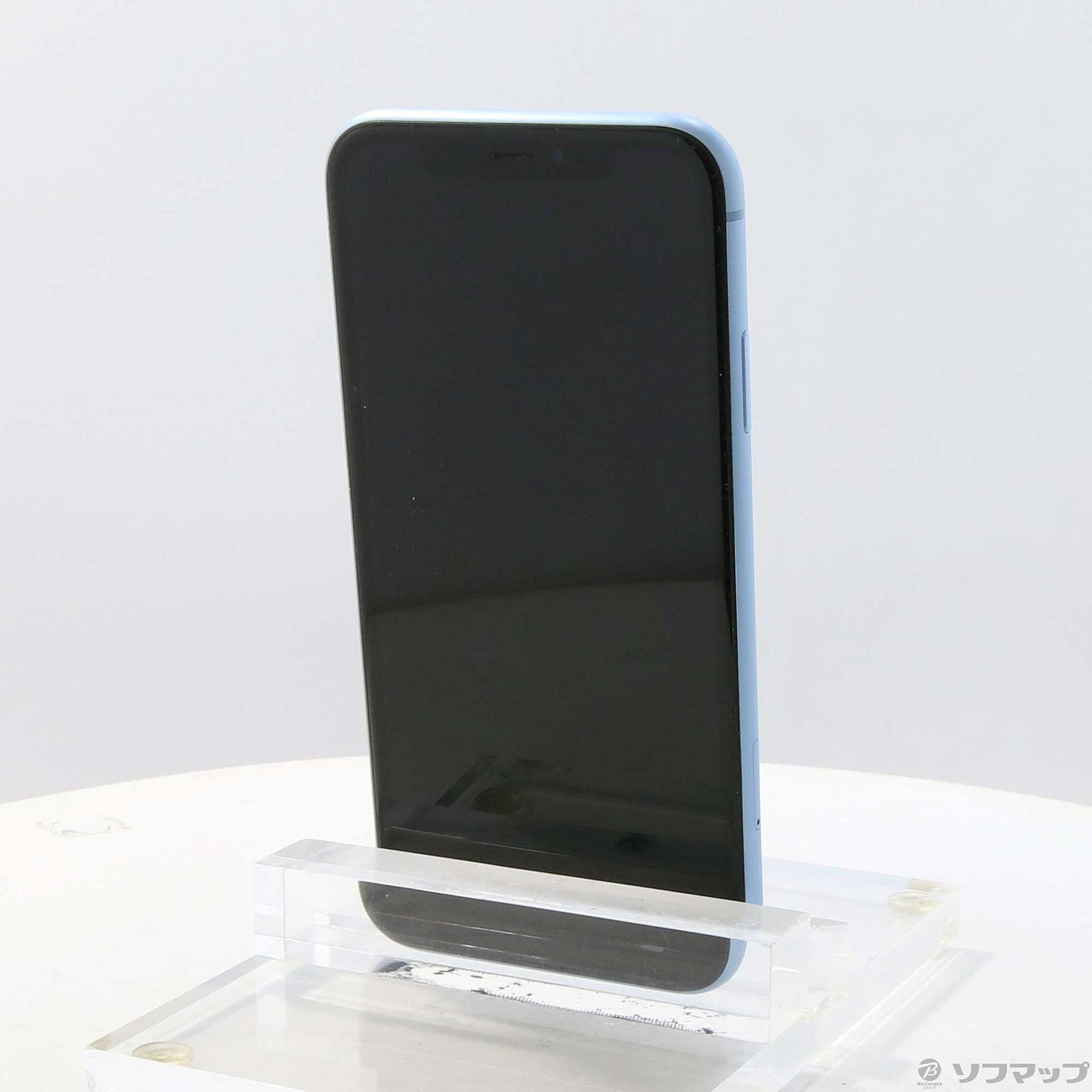 中古品〕 iPhoneXR 128GB ブルー MT0U2J／A SoftBank｜の通販は