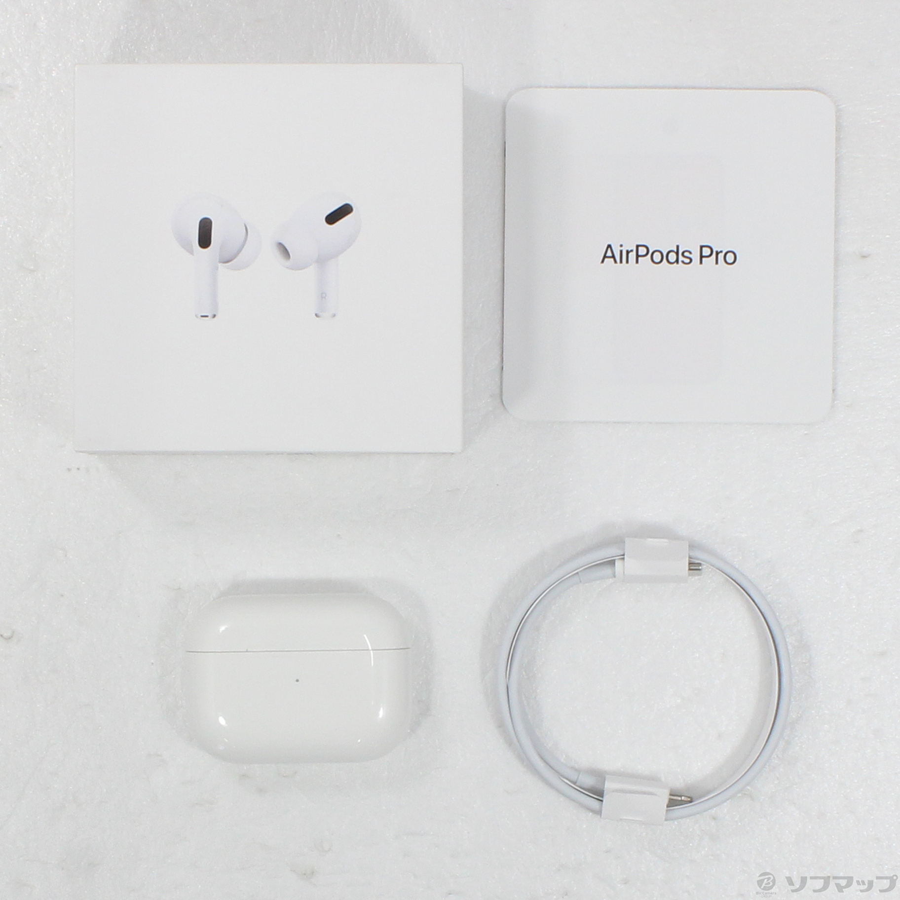中古】AirPods Pro 第1世代 MWP22J／A ノイズあり [2133063797315