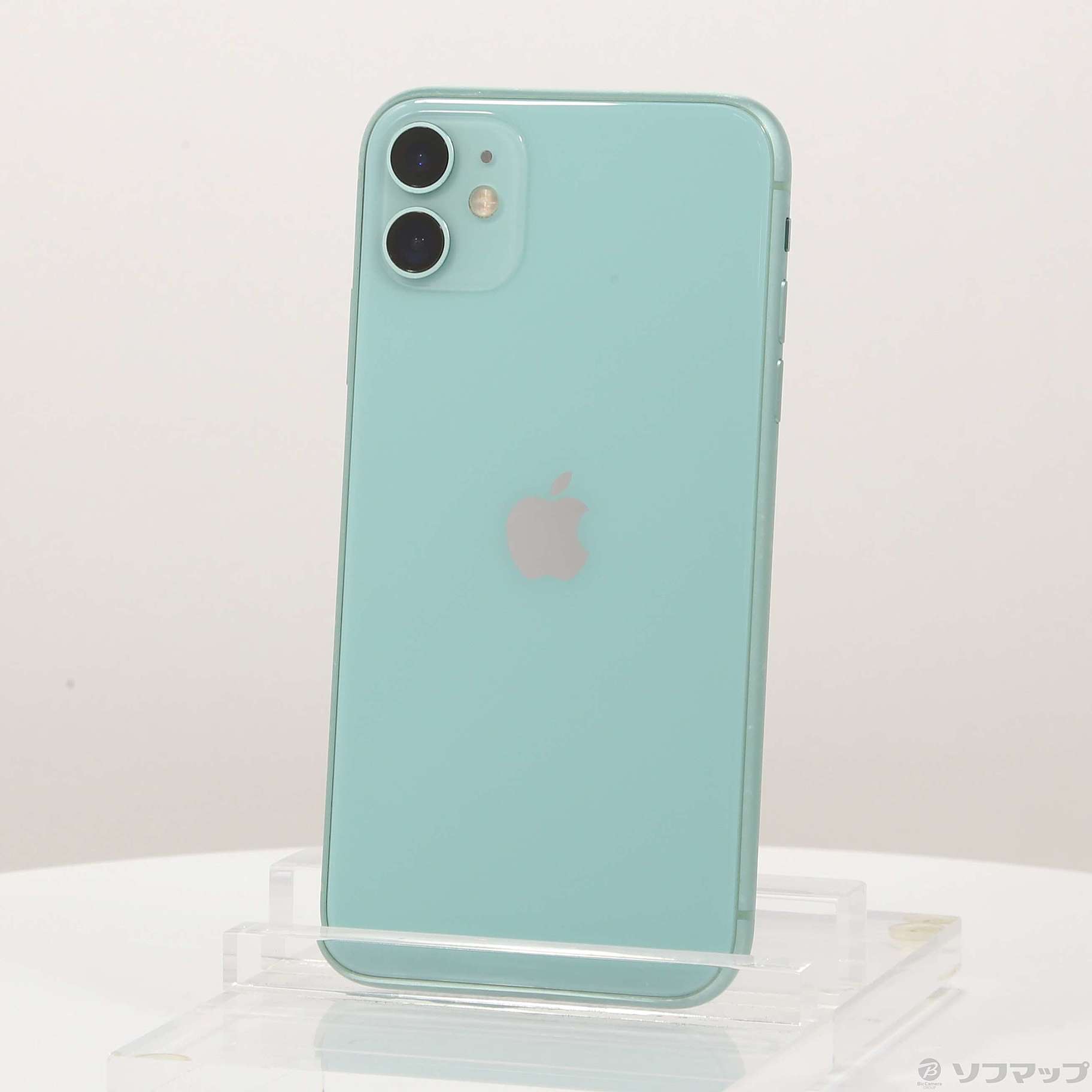 中古品〕 iPhone11 64GB グリーン MWLY2J／A SIMフリー｜の通販