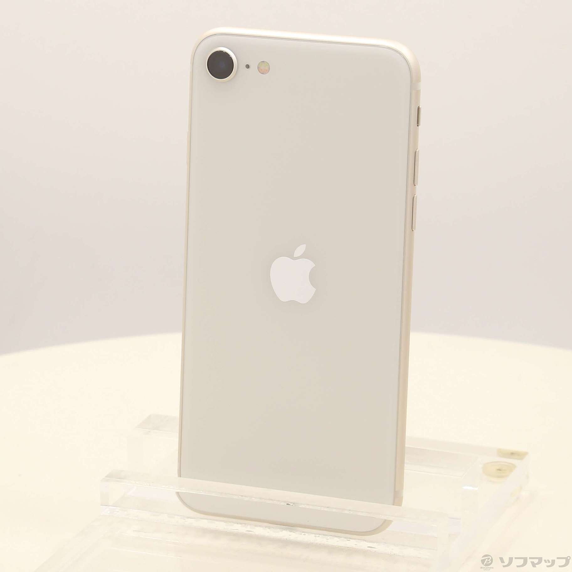 中古】iPhone SE 第3世代 64GB スターライト MMYD3J／A SIMフリー