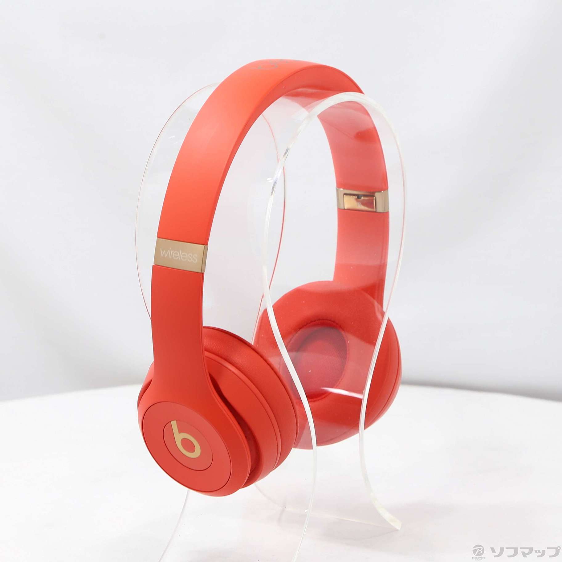 展示品〕 Beats 節約 Solo3 Wireless MX472PA／A レッド【297