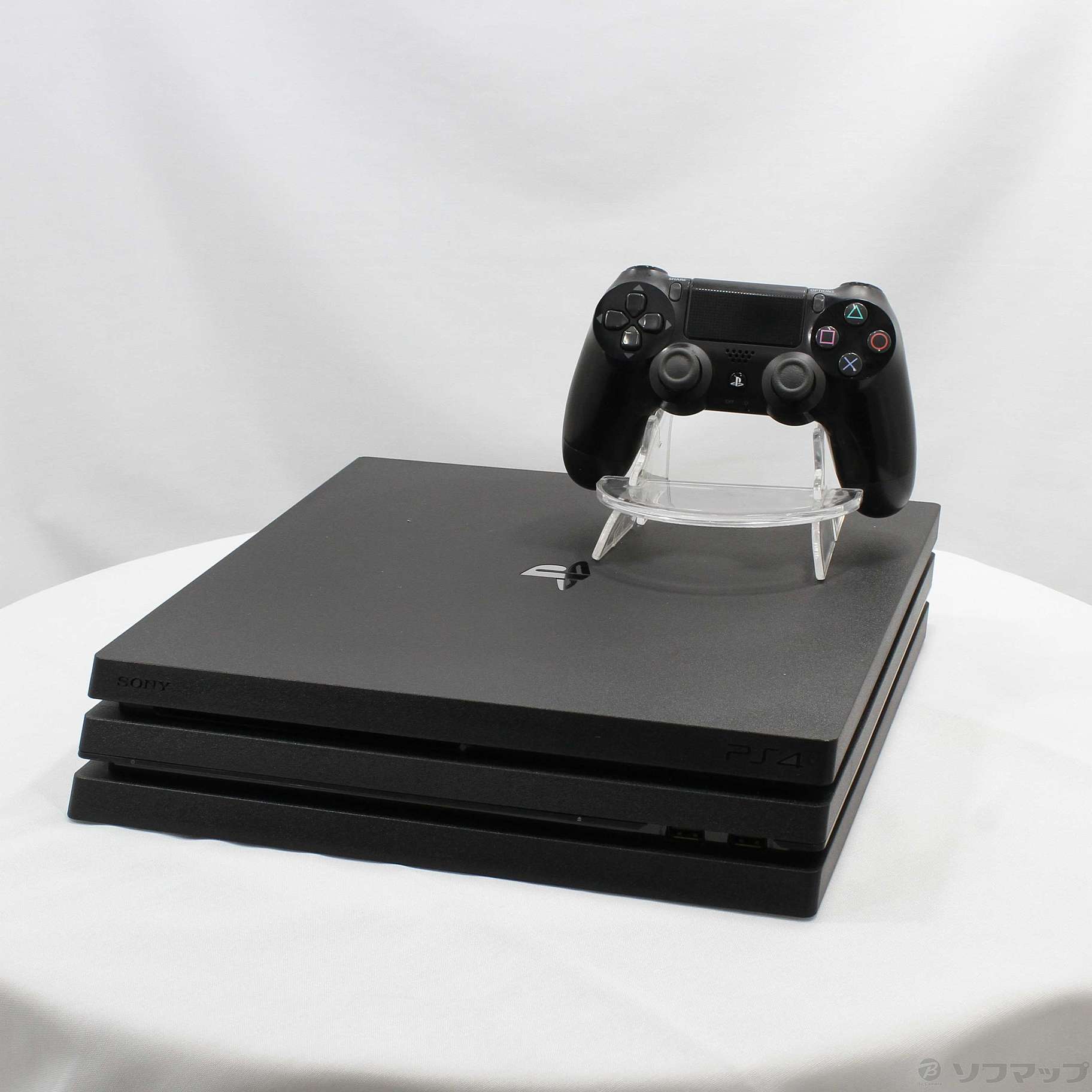 中古】PlayStation 4 Pro ジェット・ブラック 1TB CUH-7200BB01 