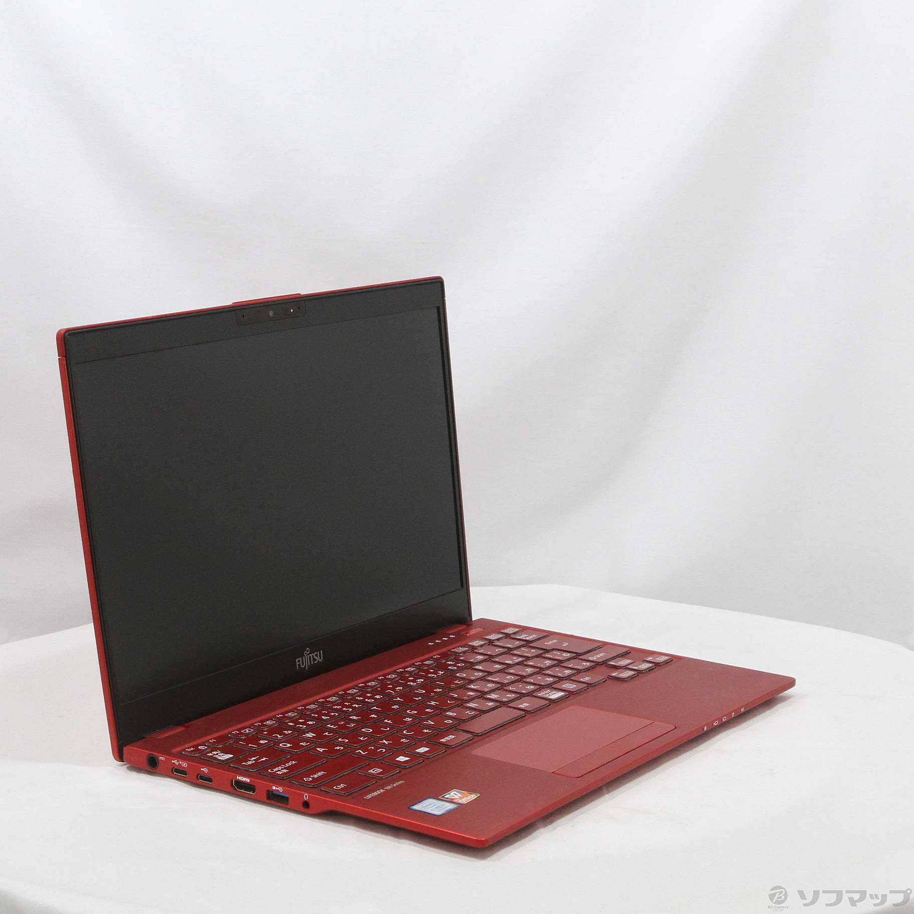 中古】LIFEBOOK UH75／D2 FMVU75D2R ガーネットレッド
