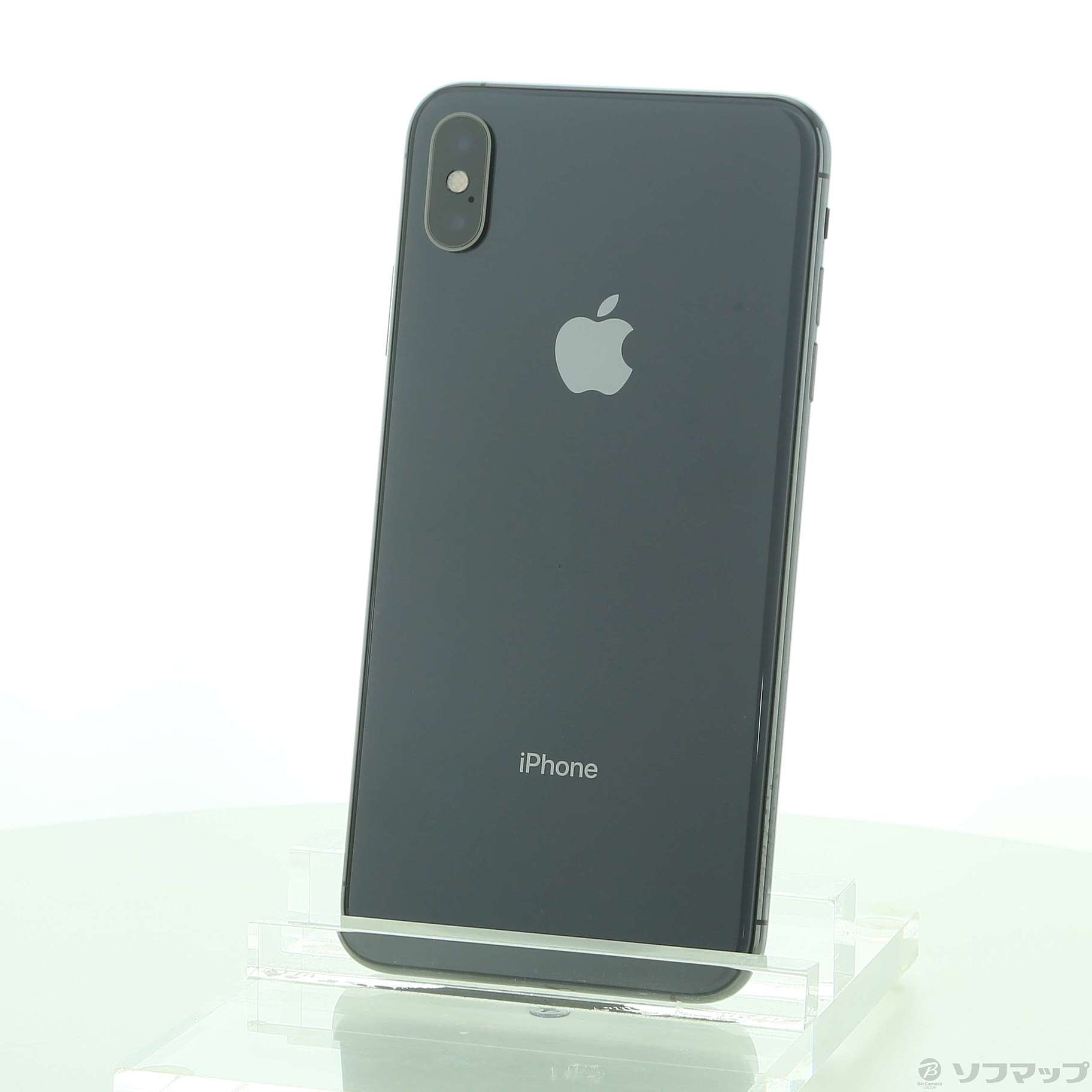中古】iPhoneXS Max 64GB スペースグレイ MT6Q2J／A SoftBank