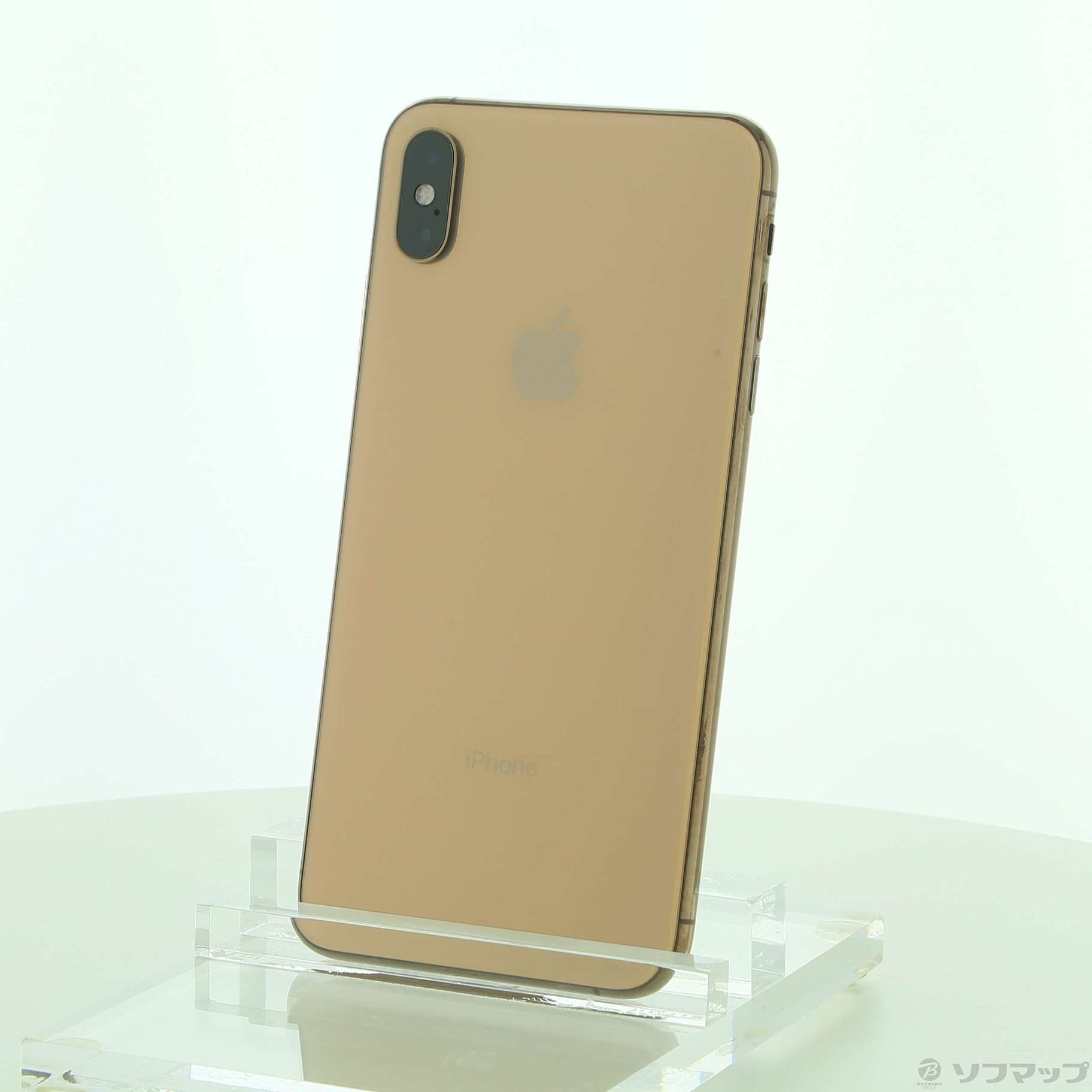 スマートフォン本体 iPhone Xs Max Gold 256 GB Softbank 中古品〕 iPhoneXS Max 256GB ゴールド MT6W2J／A SoftBank｜の