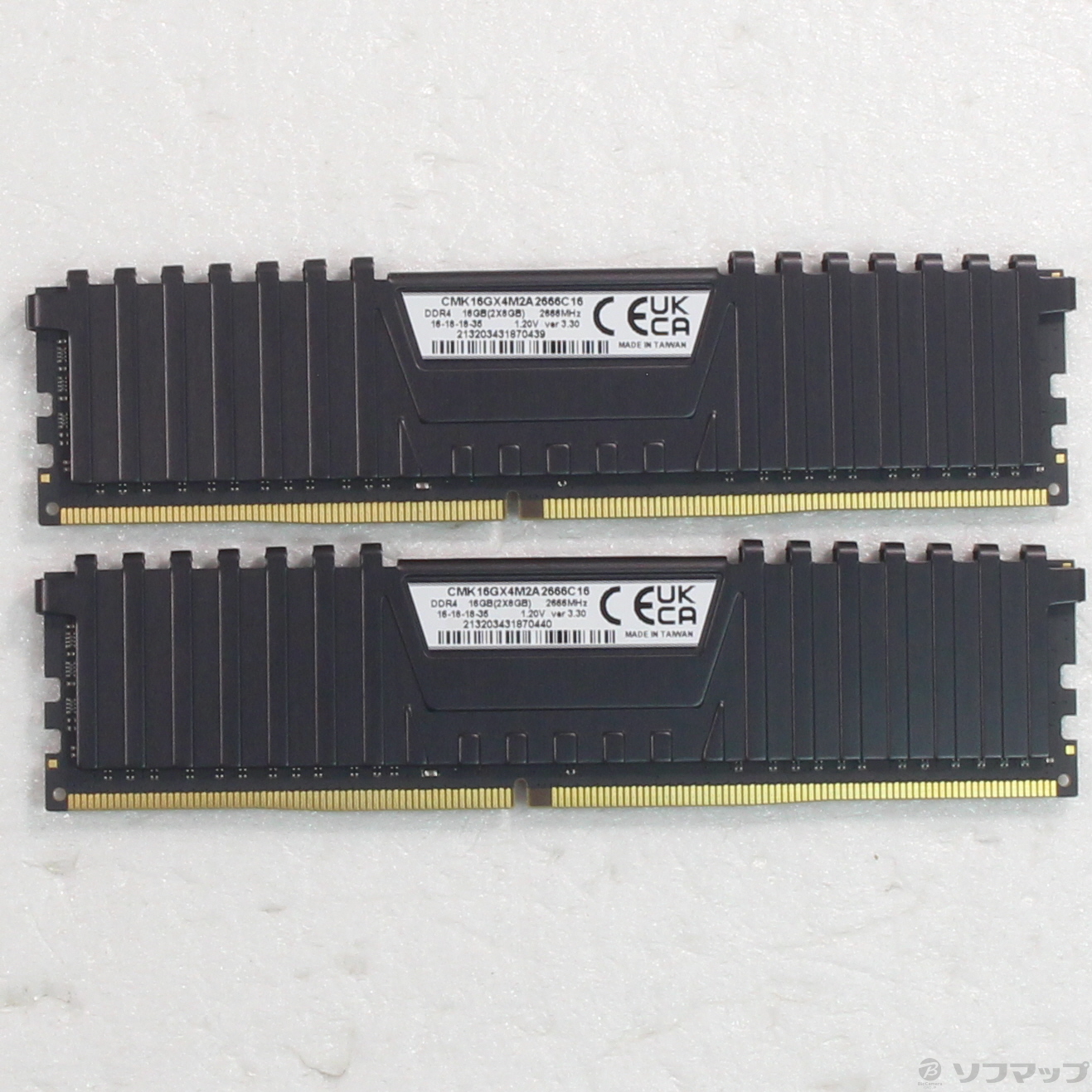 中古】CMK16GX4M2A2666C16 16GB 8GB×2枚組 [2133063999313] - リコレ