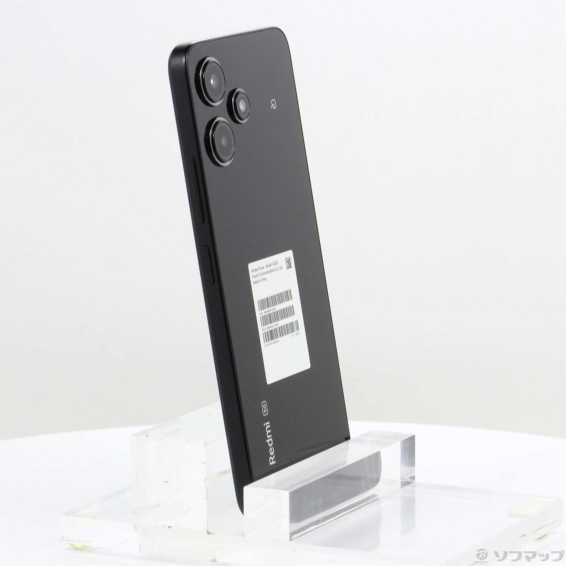 中古】Redmi 12 5G 128GB ミッドナイトブラック XIG03 au SIMフリー