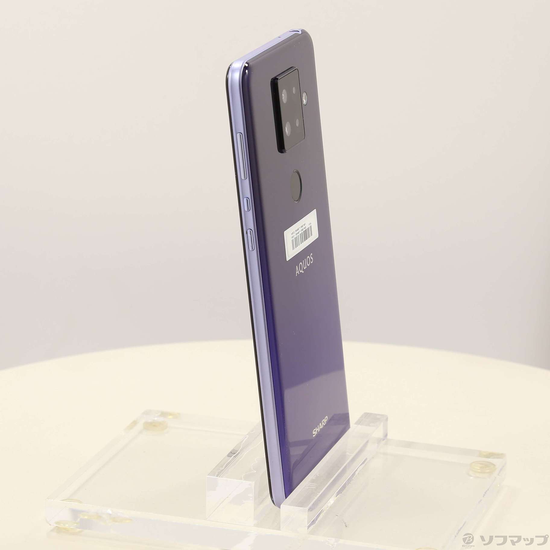 中古】AQUOS sense4 plus 128GB パープル SH-M16 SIMフリー