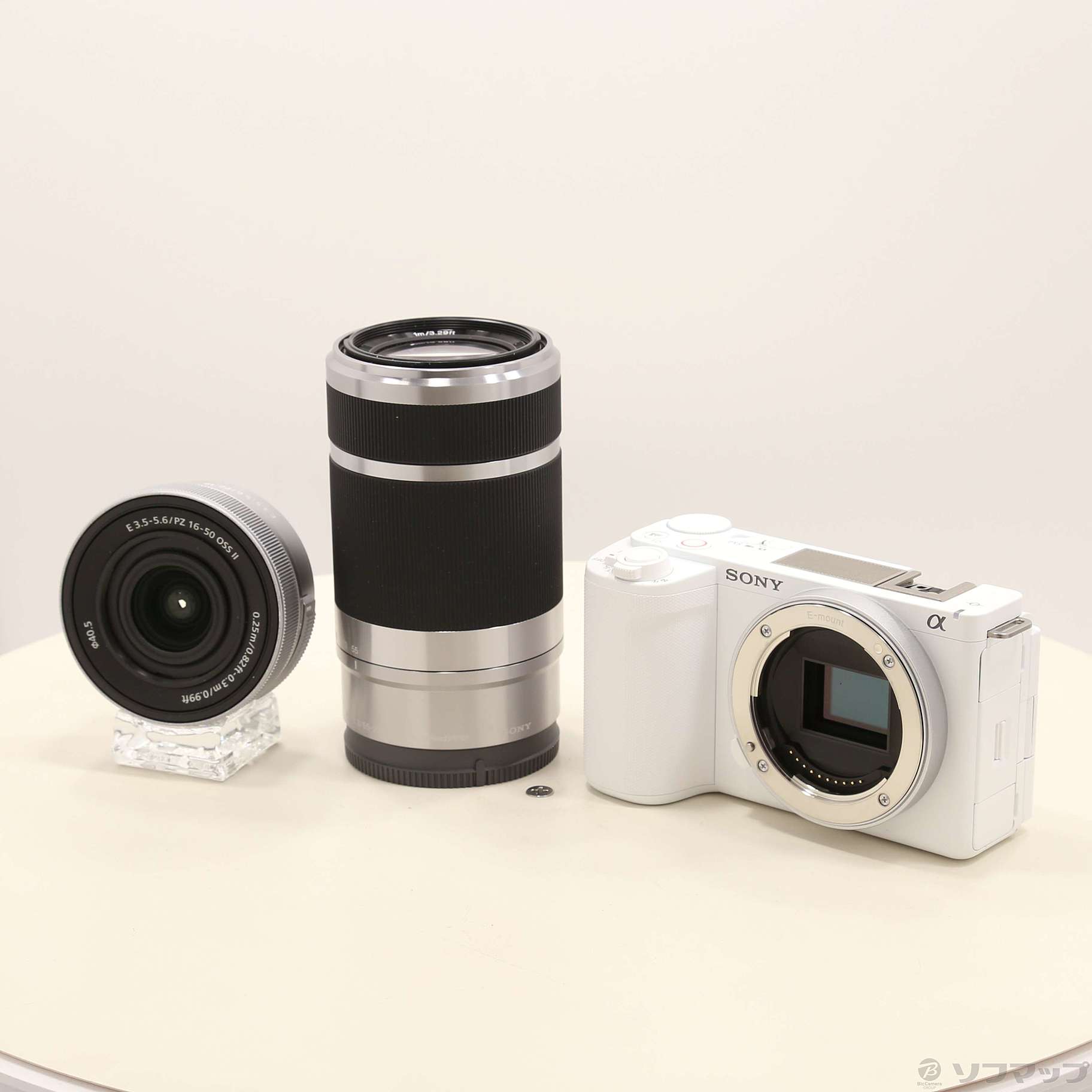 SONY ZV-E10 ダブルズームレンズキットホワイト