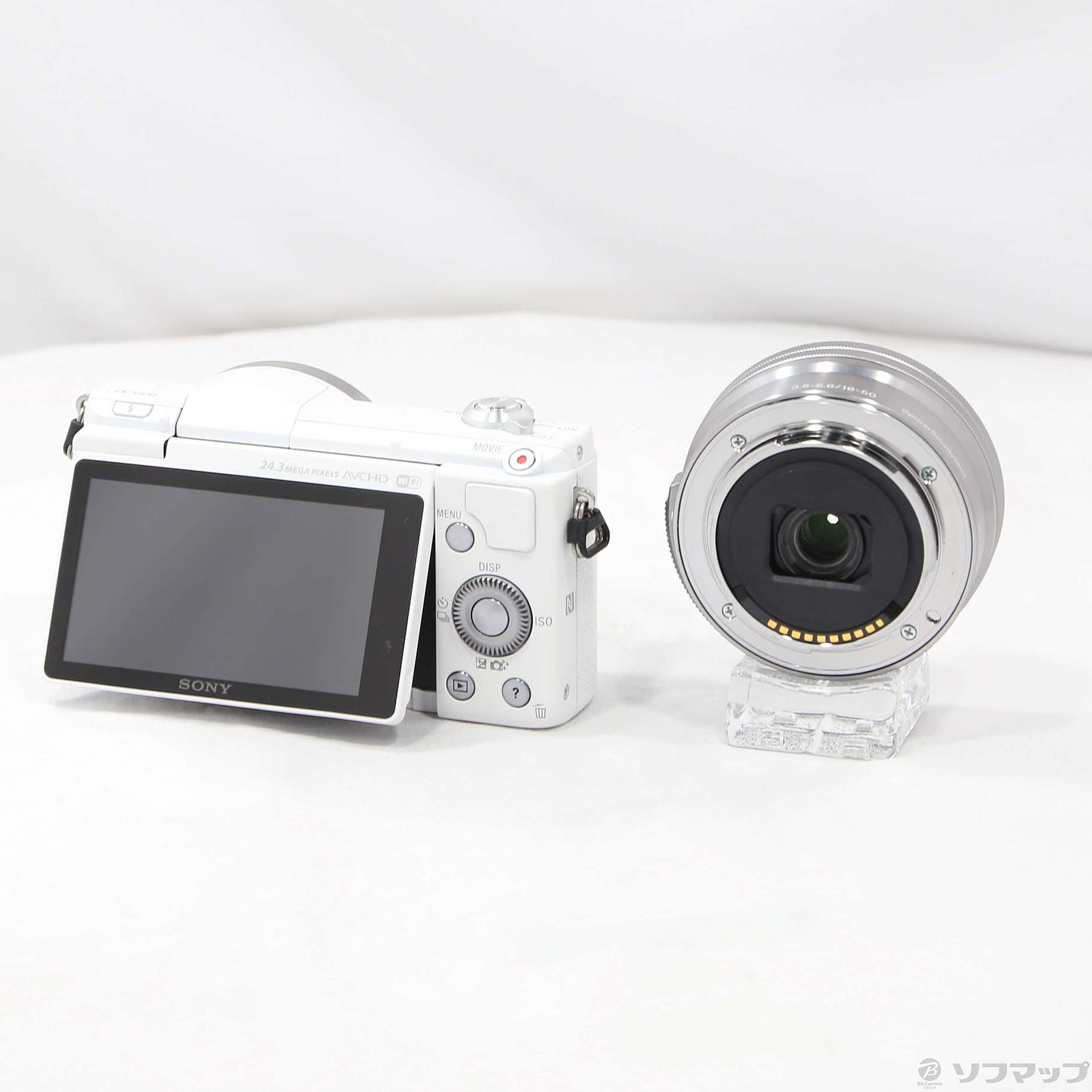 中古】α5100 パワーズームレンズキット W ILCE-5100LW [2133064096363