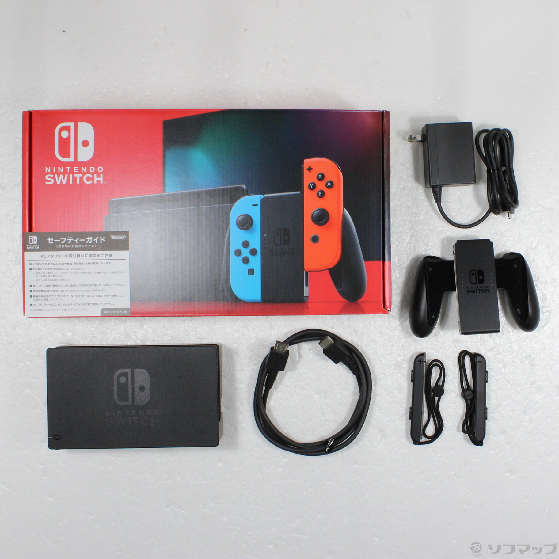 Nintendo Switch ネオンブルー 2019モデル おまけ付き Nintendo Switch 有機ELモデル ネオンブルー ネオンレッド
