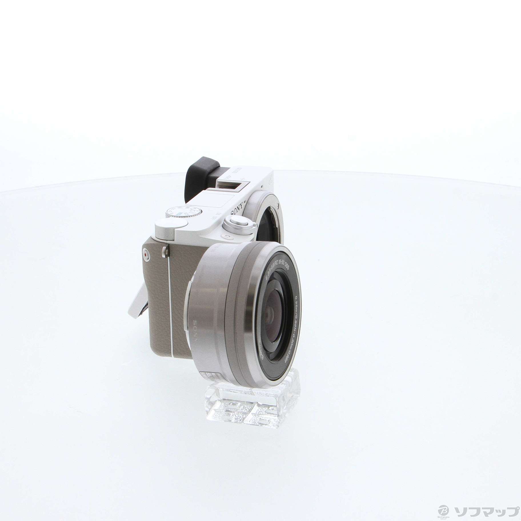 中古】α6100 ILCE-6100L パワーズームレンズキット ホワイト