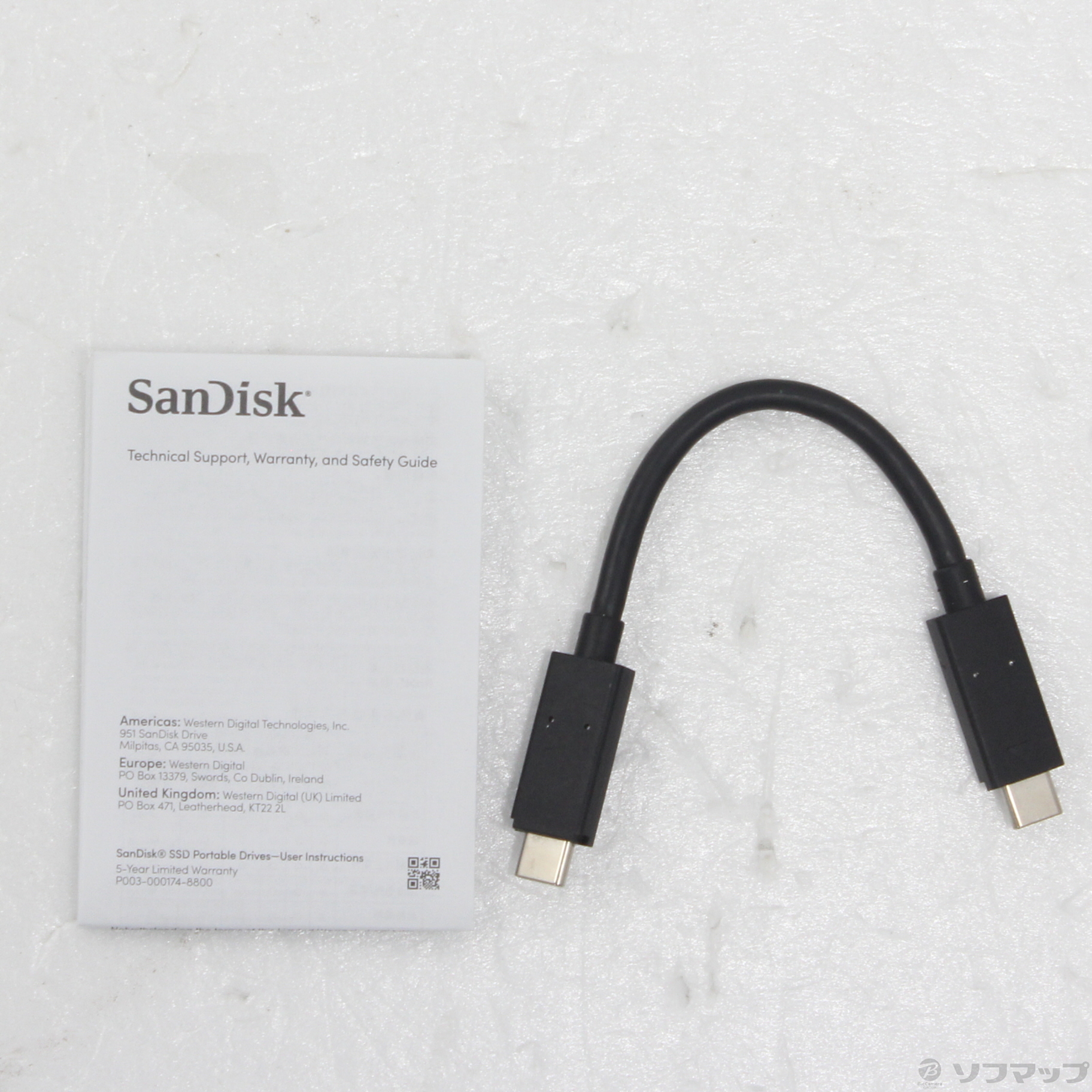 中古】SanDisk Extreme Portable SSD 4TB SDSSDE61-4T00-J25