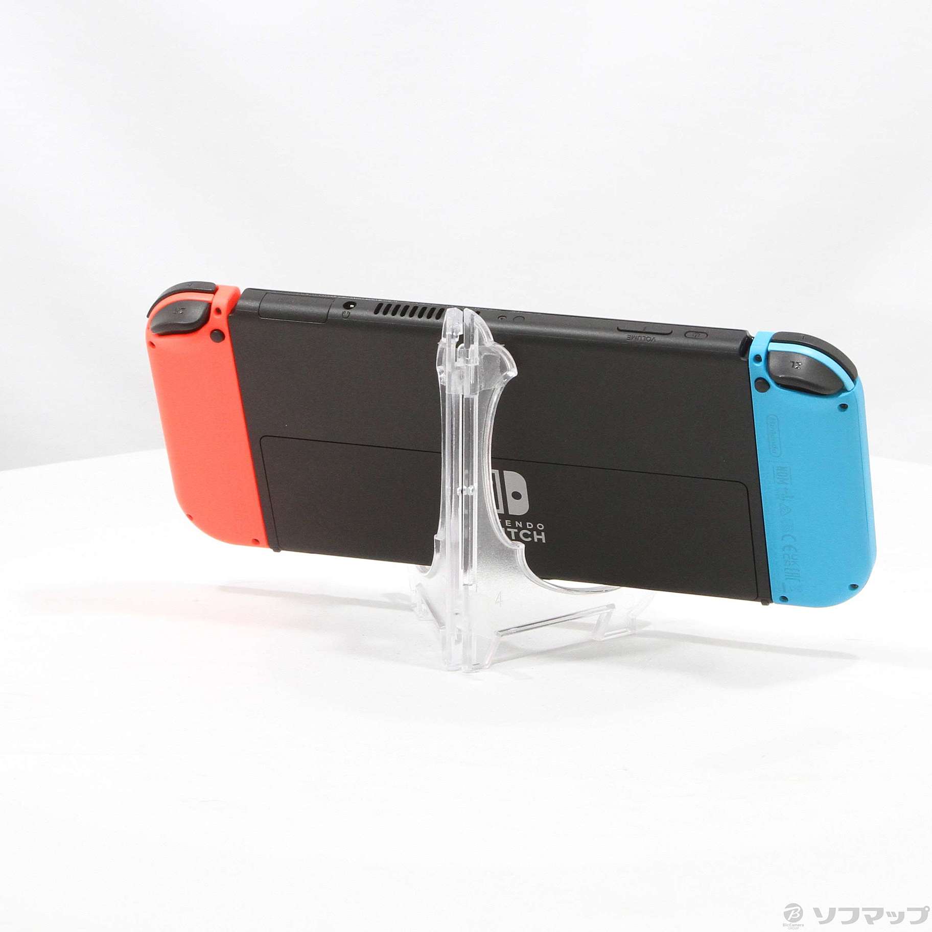 中古】Nintendo Switch 有機ELモデル Joy-Con(L) ネオンブルー／(R