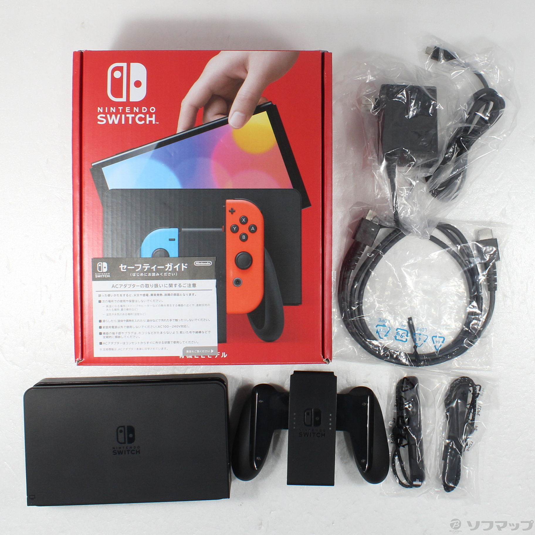 【ジョイコンほぼ未使用】Nintendo Switch Switch（有機ELモデル）｜任天堂 Nintendo 有機ELモデル Nintendo Switch