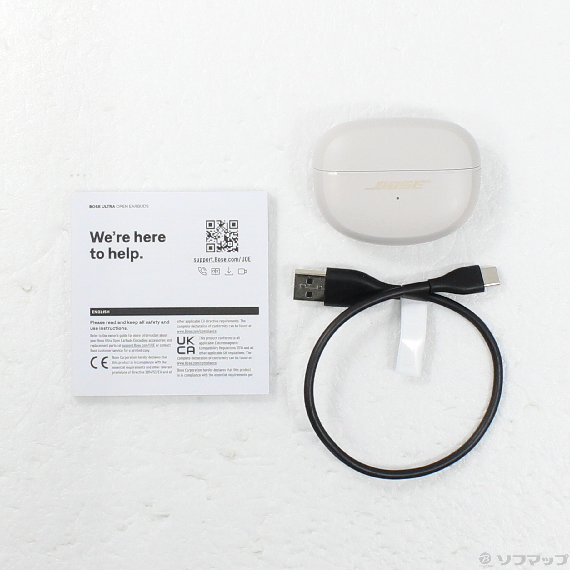 中古】Ultra Open Earbuds ホワイトスモーク [2133064175396] - 法人