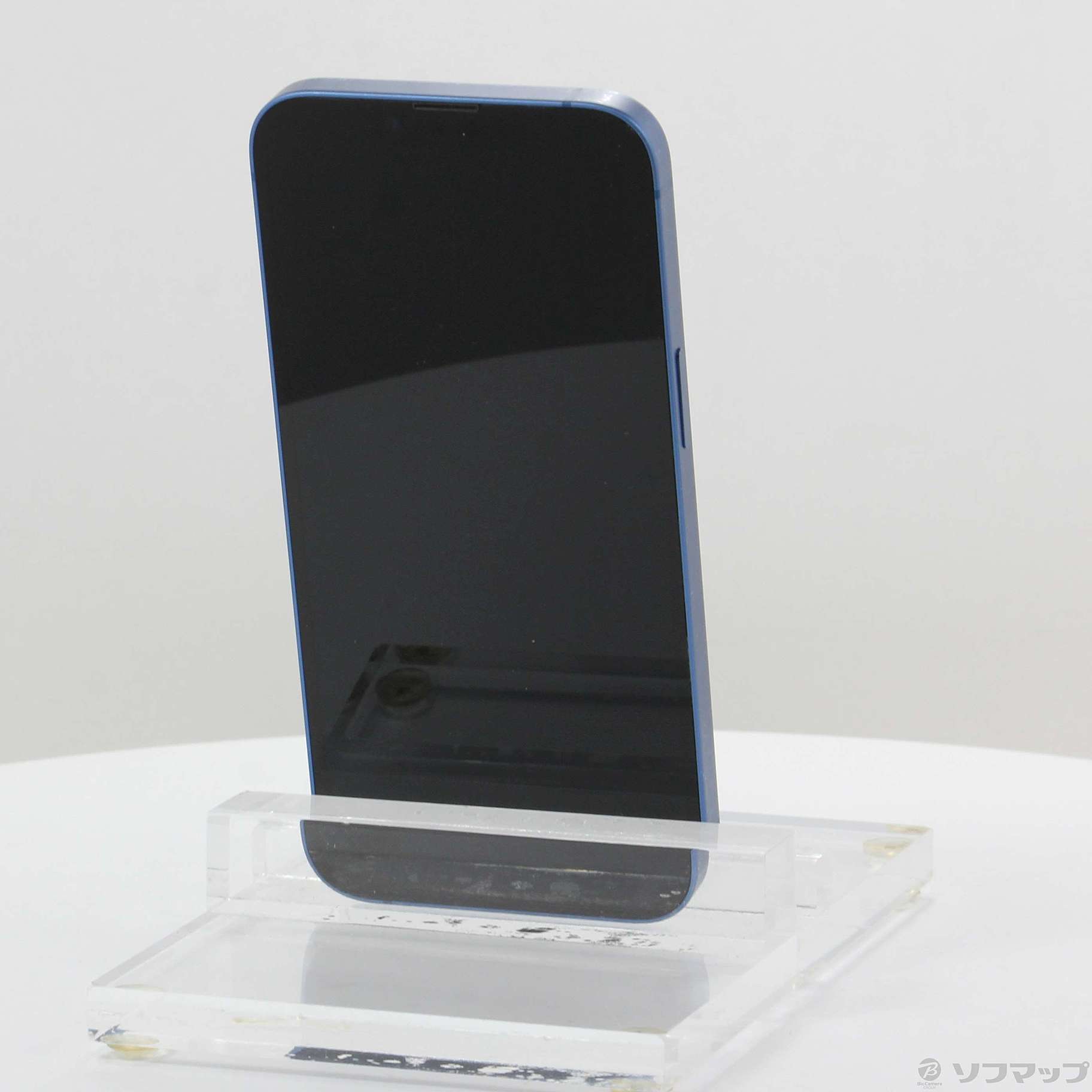 中古】iPhone13 256GB ブルー MLNM3J／A SIMフリー