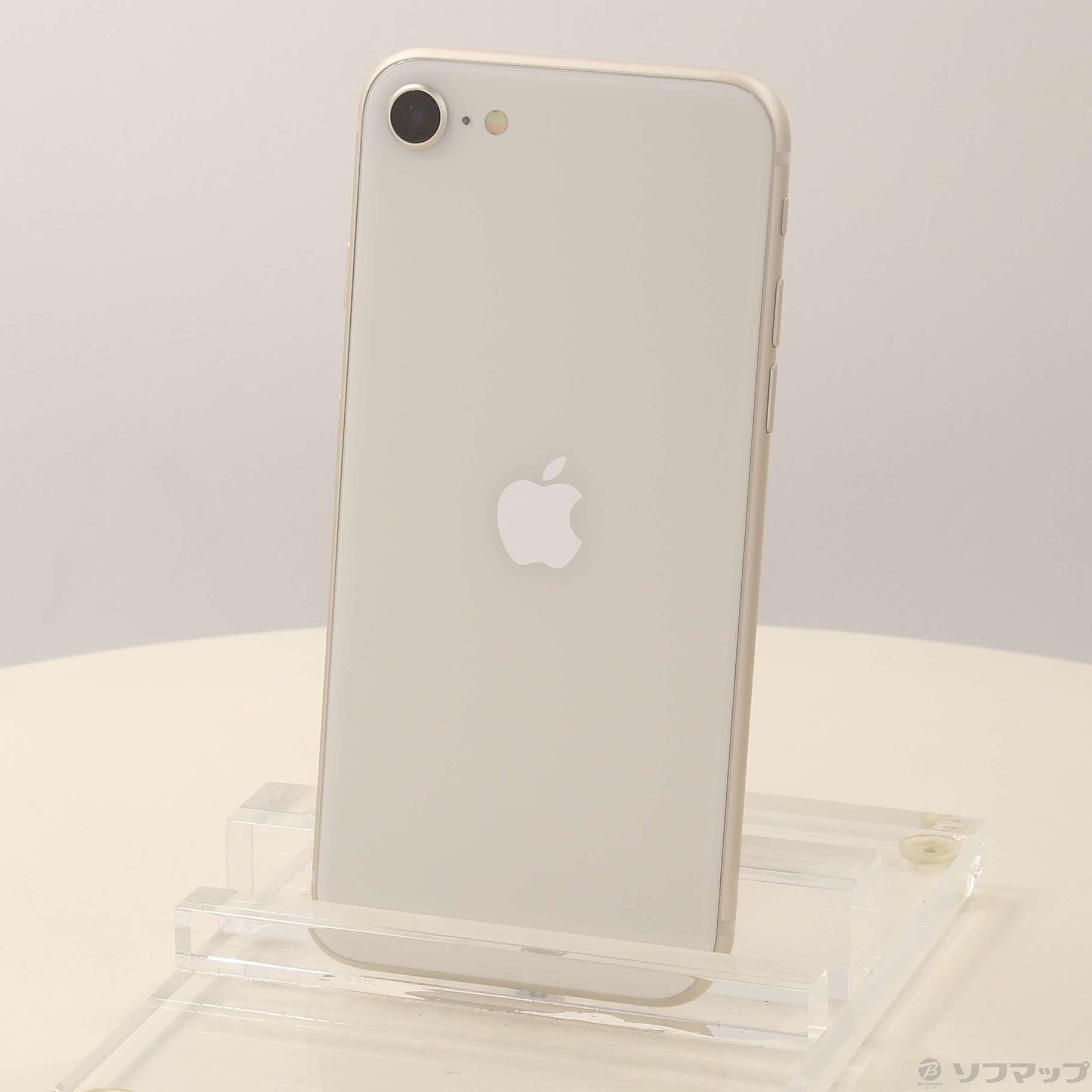 中古】iPhone SE 第3世代 64GB スターライト MMYD3J／A SIMフリー