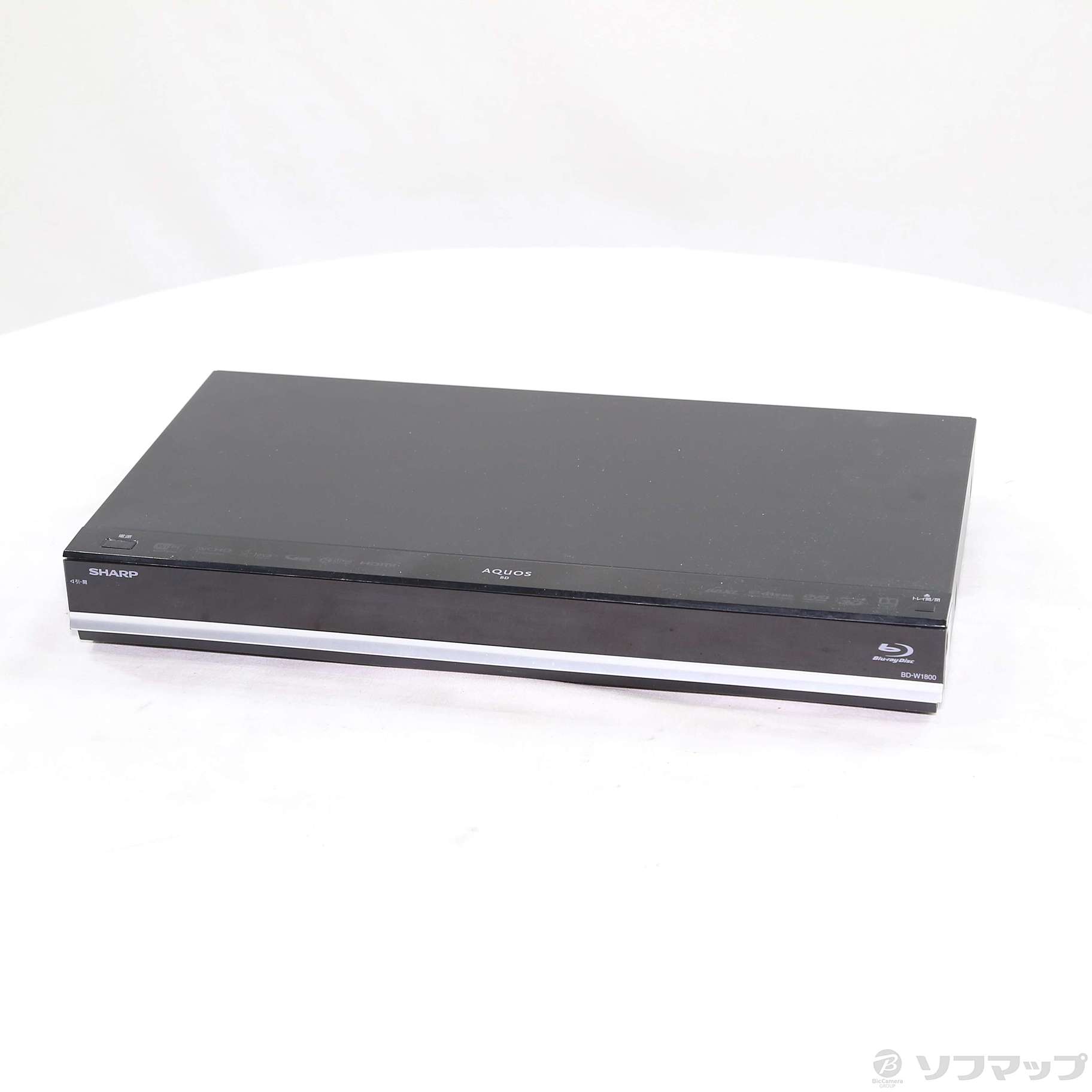 SHARP AQUOS ブルーレイ BD-W1800【1TB 2番組同時録画】