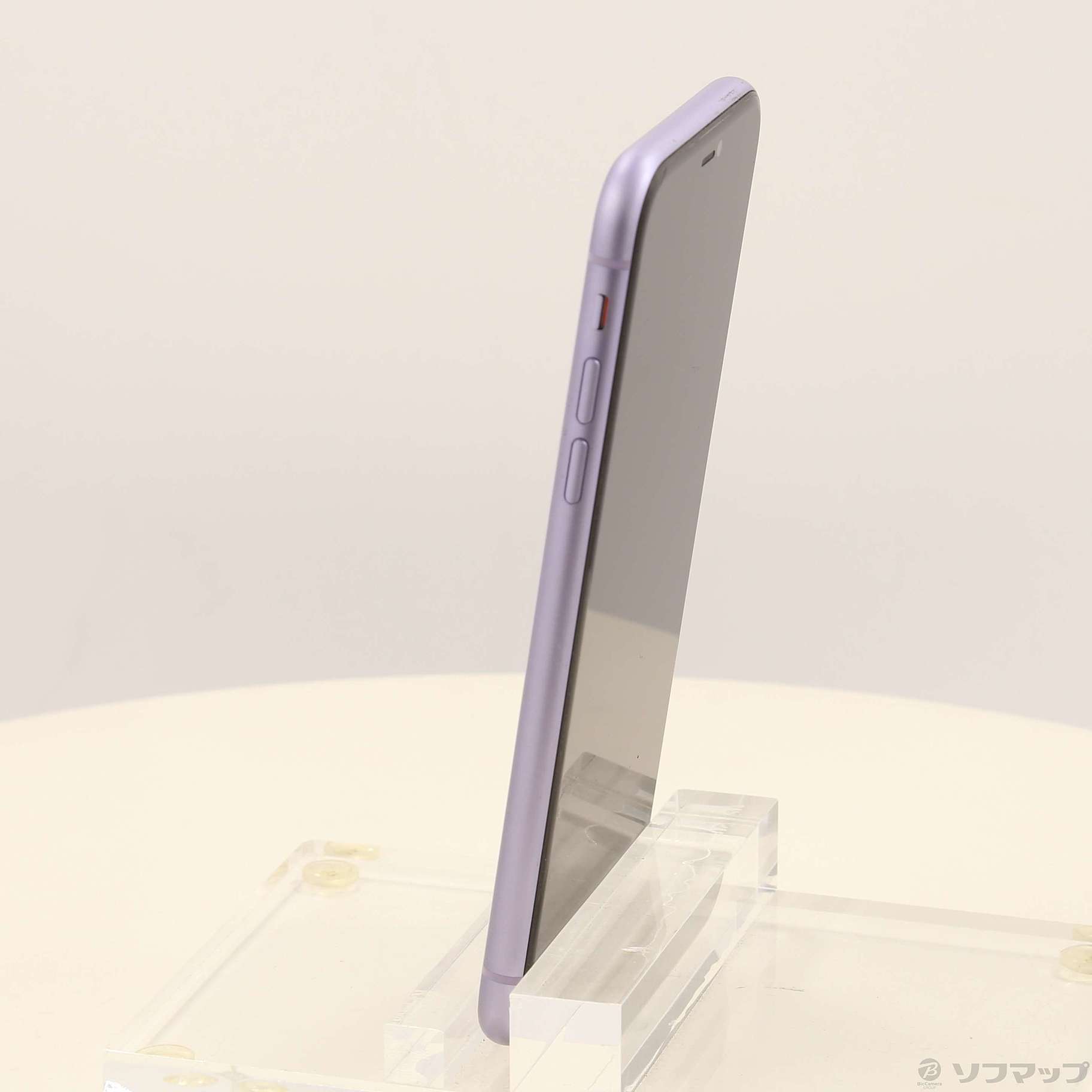 中古】iPhone11 128GB パープル MWM52J／A SIMフリー