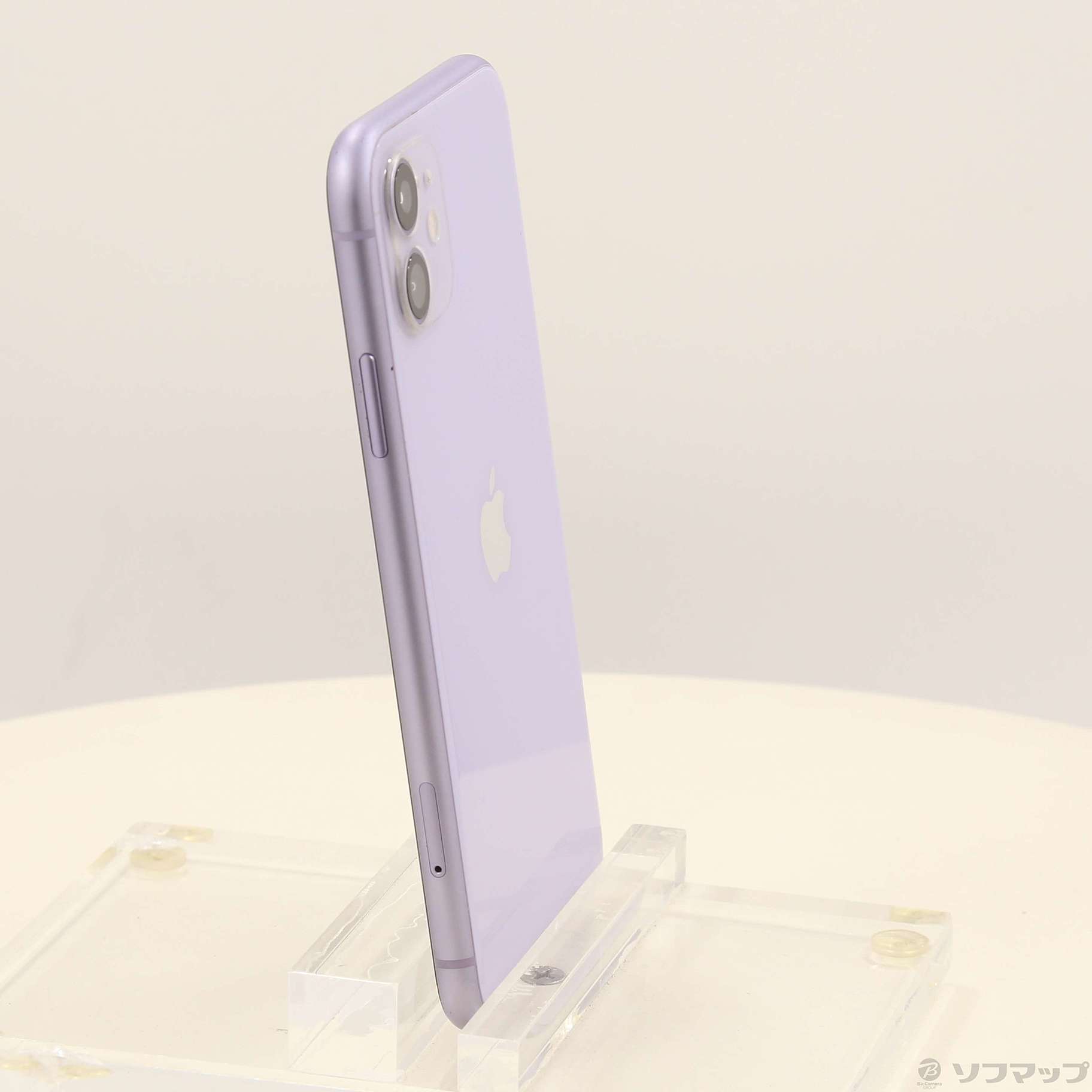 中古】iPhone11 128GB パープル MWM52J／A SIMフリー