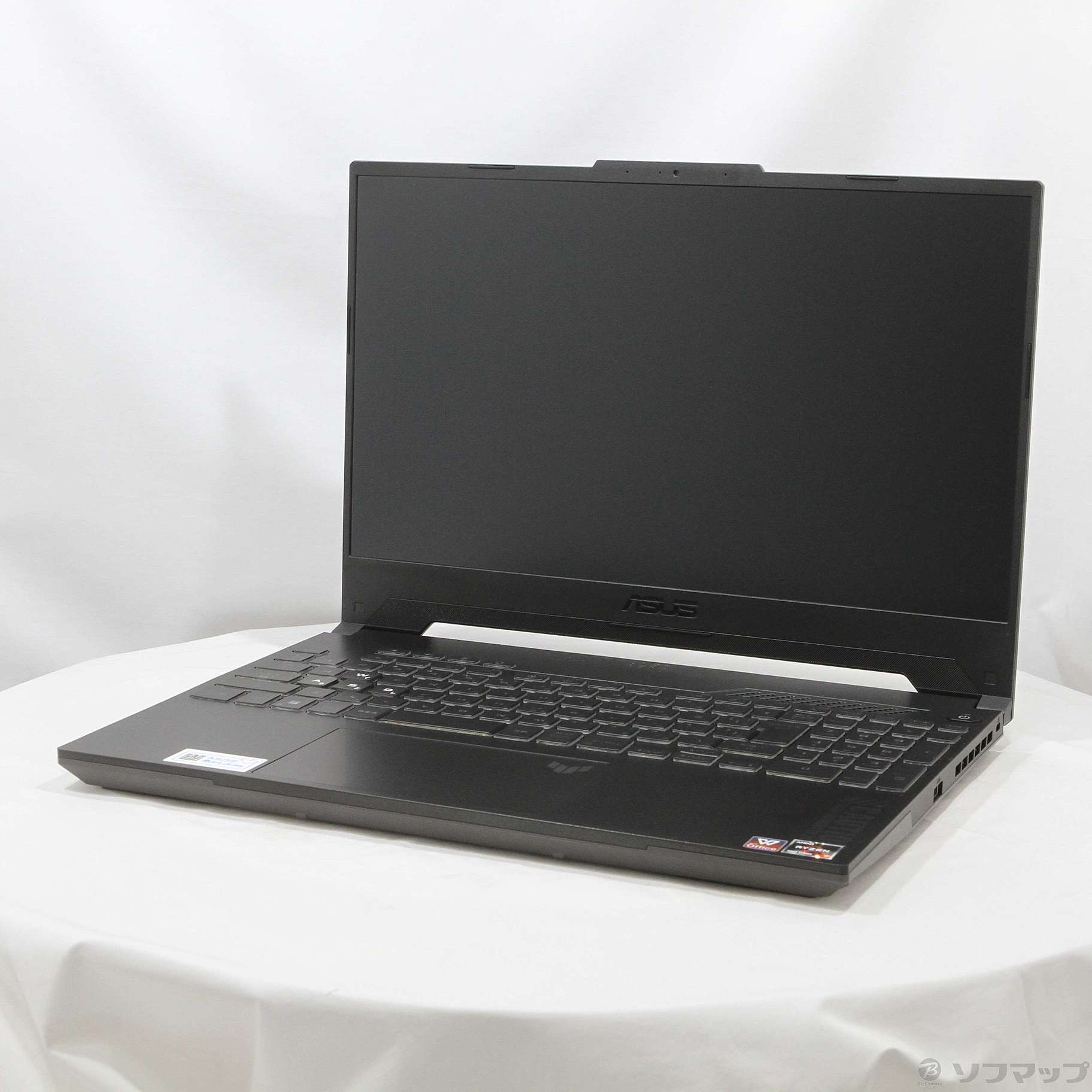 中古】TUF Gaming A15 FA507NU FA507NU-R7R4050 メカグレー 