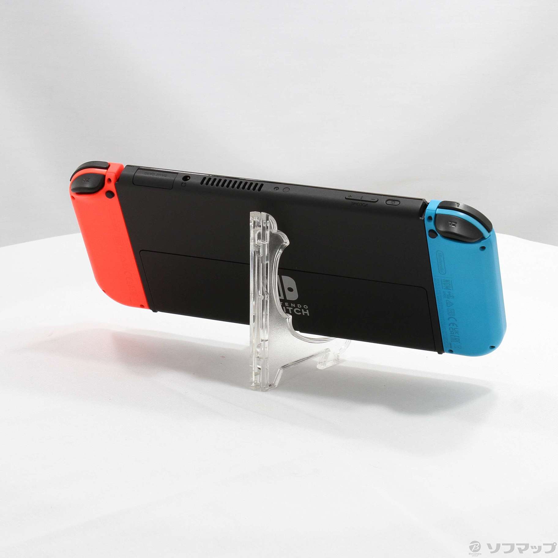 中古】Nintendo Switch 有機ELモデル Joy-Con(L) ネオンブルー／(R