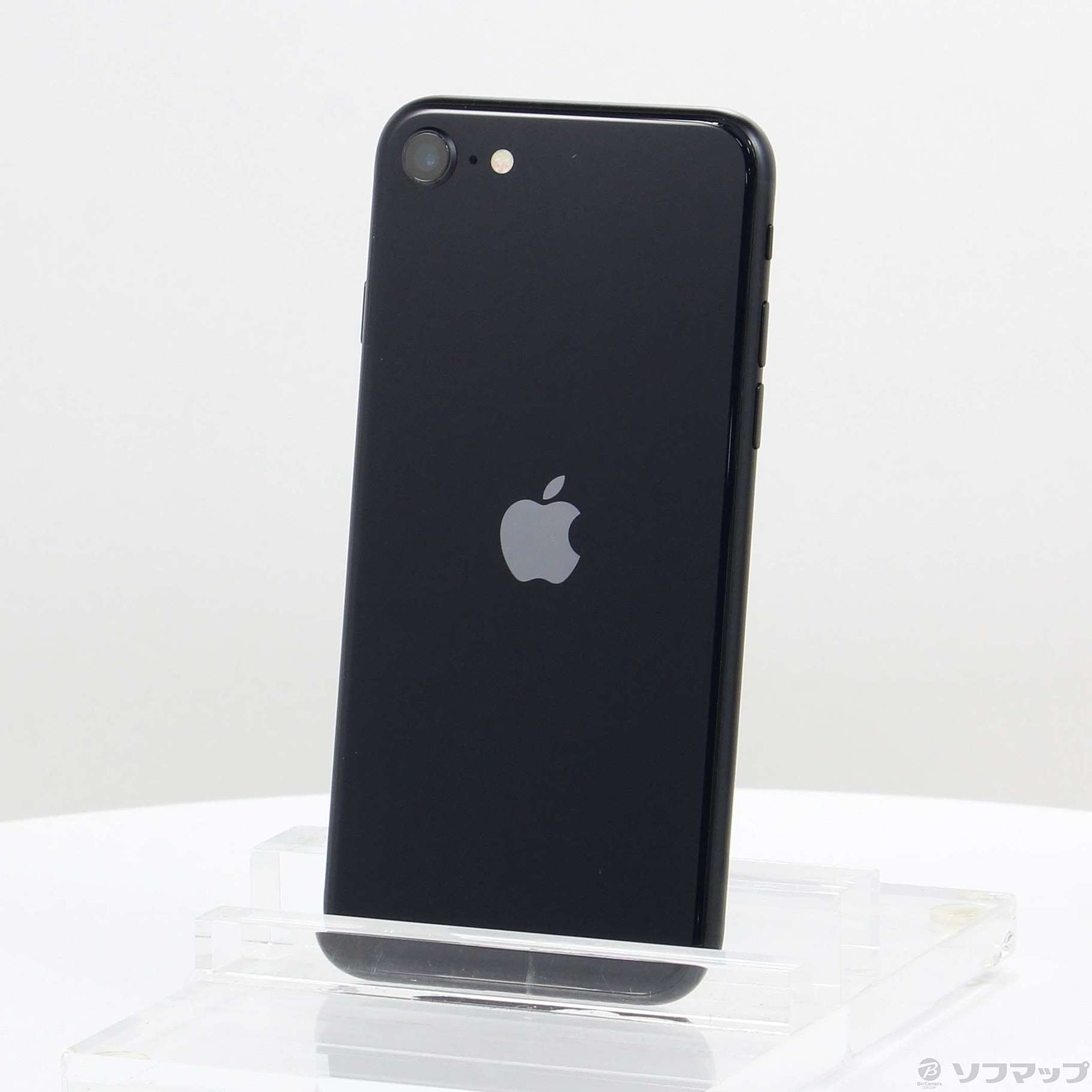 iPhone SE (第3世代) 64GB SIMフリー [ミッドナイト] 中古(白