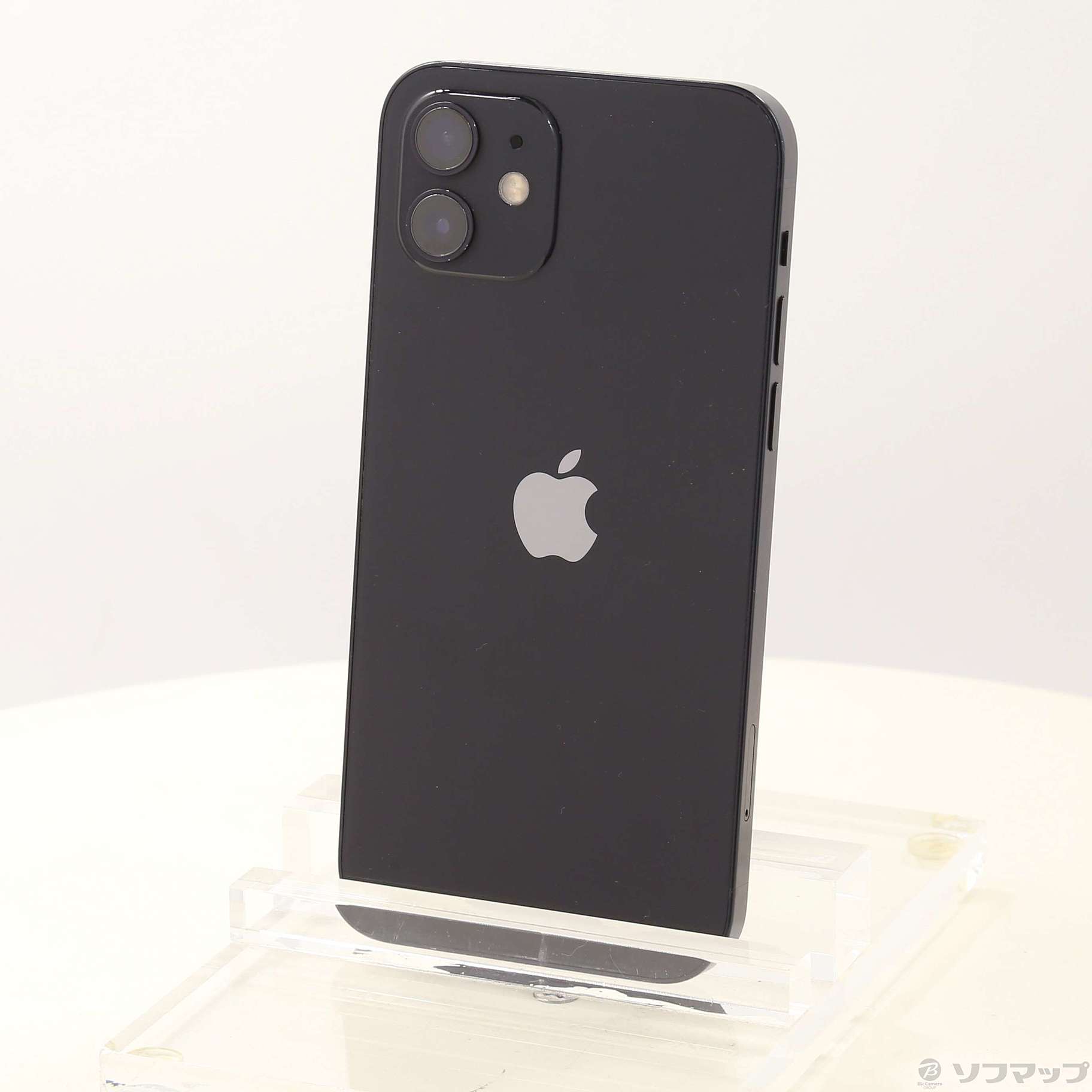中古】iPhone12 64GB ブラック NGHN3J／A SIMフリー [2133064318694