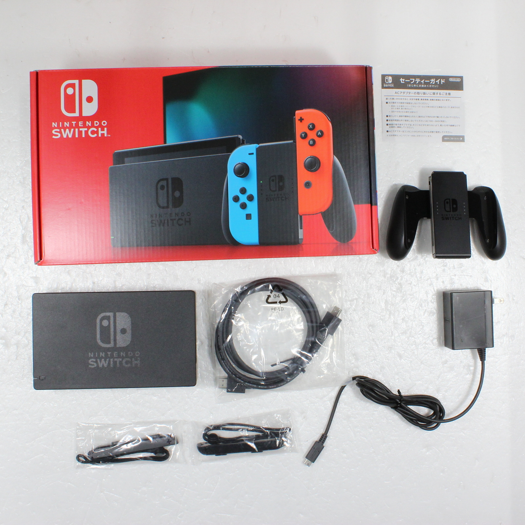 Nintendo Switch 本体 ブルー/レオンレッド Joy-Con付属品 Amazon.co.jp: 【任天堂純正品】Joy-Con (L) ネオンレッド/ (R