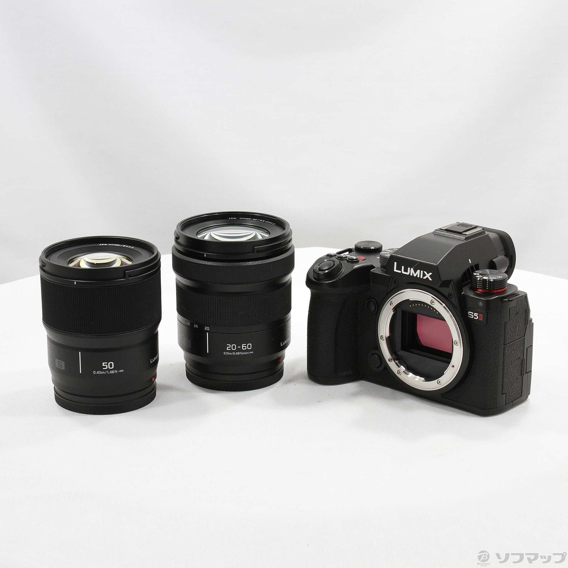 中古】LUMIX S5II ダブルレンズキット DC-S5M2W [2133064351462 